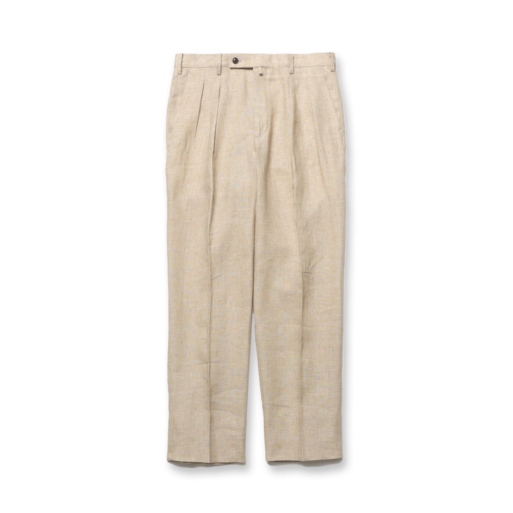 TAKEO KIKUCHI「【THE FLAGSHIP】リネンシャークスキン ツータックパンツ」|その他|