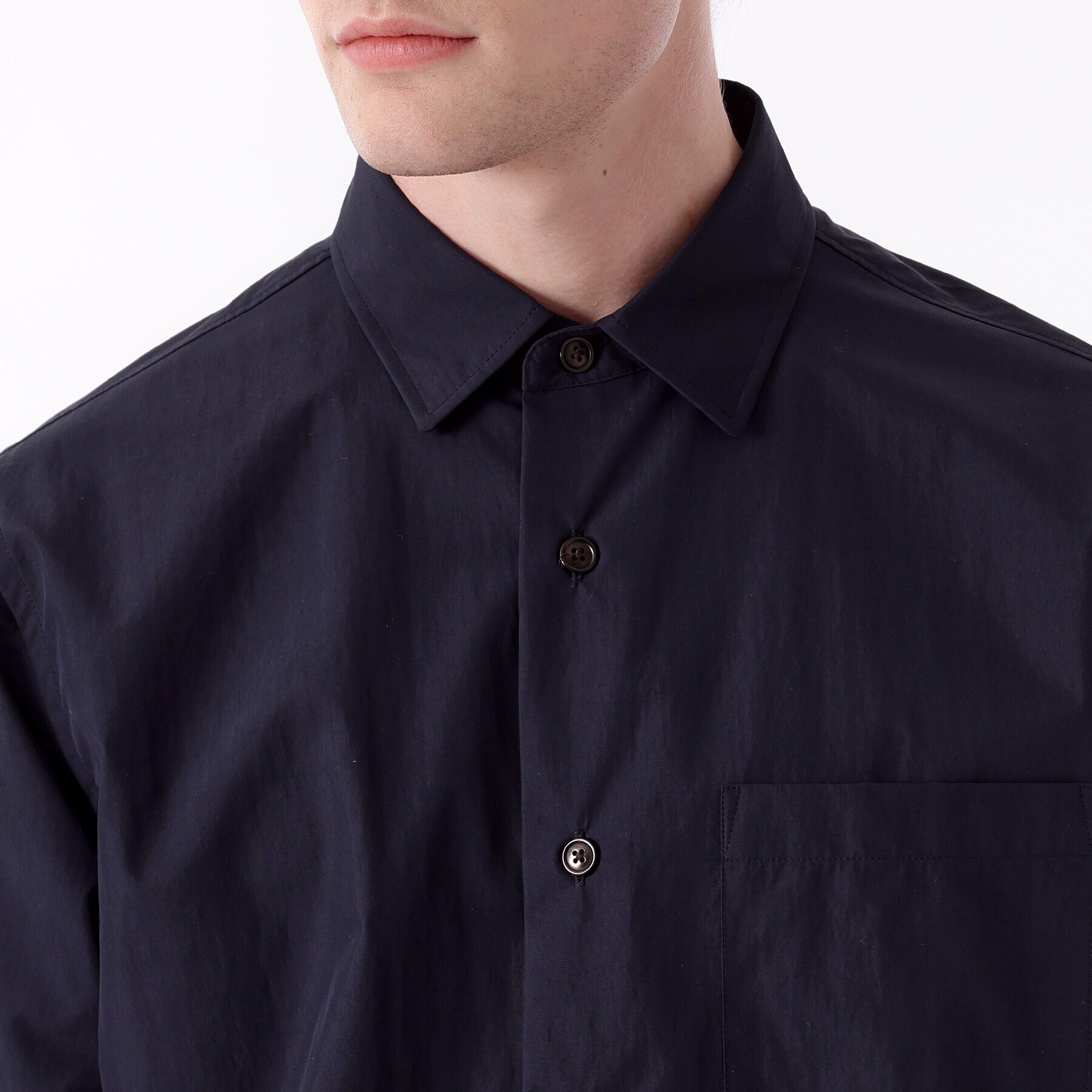 TAKEO KIKUCHI「【THE FLAGSHIP】ウェザークロス シャツ」|シャツ・ブラウス|