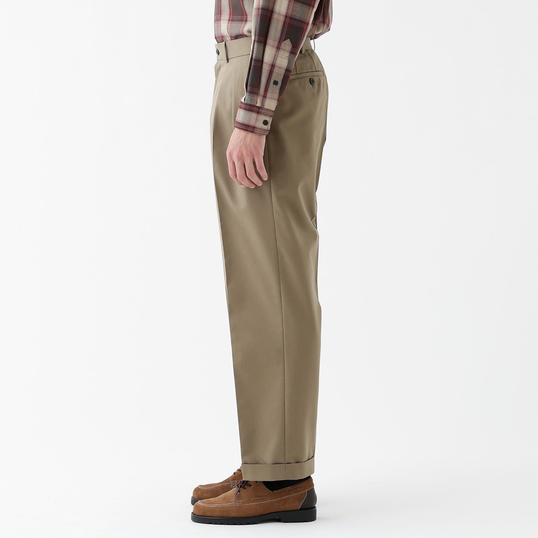 TAKEO KIKUCHI「【THE FLAGSHIP】コットンウール チノクロス パンツ」|その他|