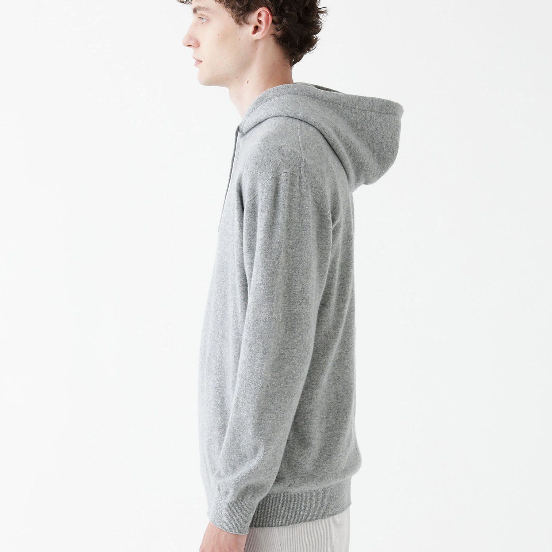 TAKEO KIKUCHI「【THE FLAGSHIP】ウルグアイメリノ ニット フーディ」|パーカー|