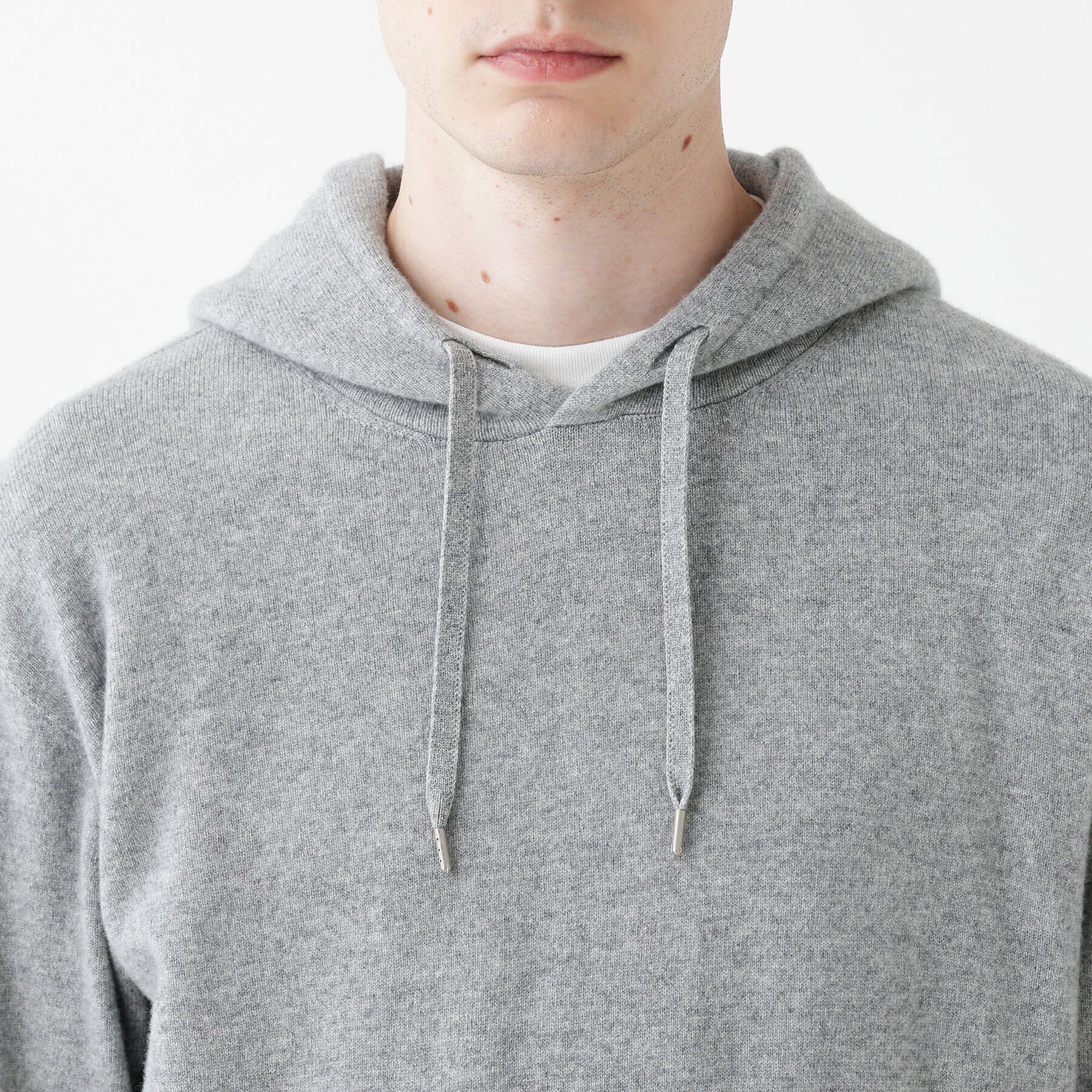 TAKEO KIKUCHI「【THE FLAGSHIP】ウルグアイメリノ ニット フーディ」|パーカー|