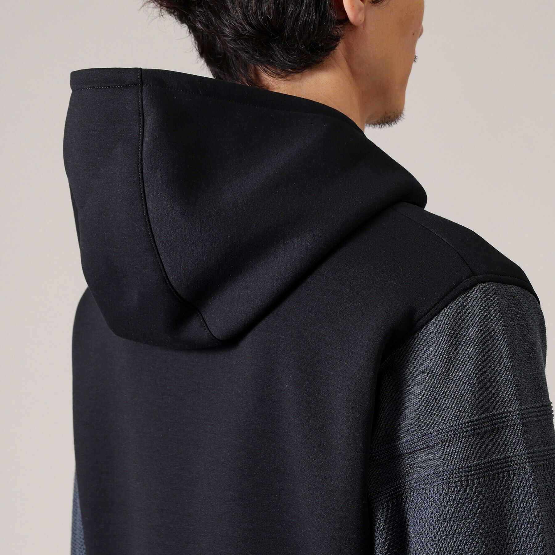 TAKEO KIKUCHI「【Made in JAPAN】ニットスリーブ ジップアップ パーカ」|パーカー|