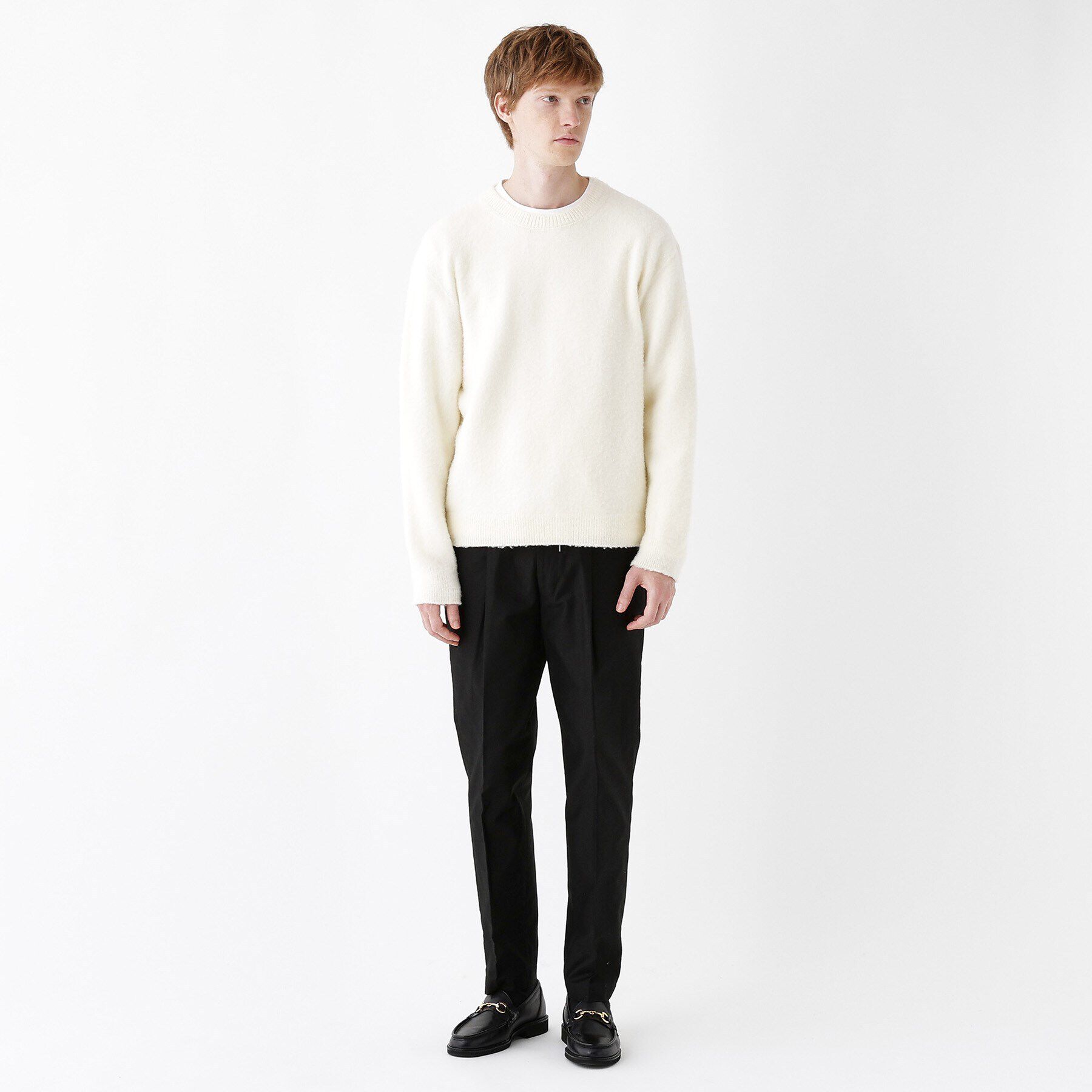 TAKEO KIKUCHI「【THE FLAGSHIP】シャギーニット プルオーバー」|ニット・セーター|