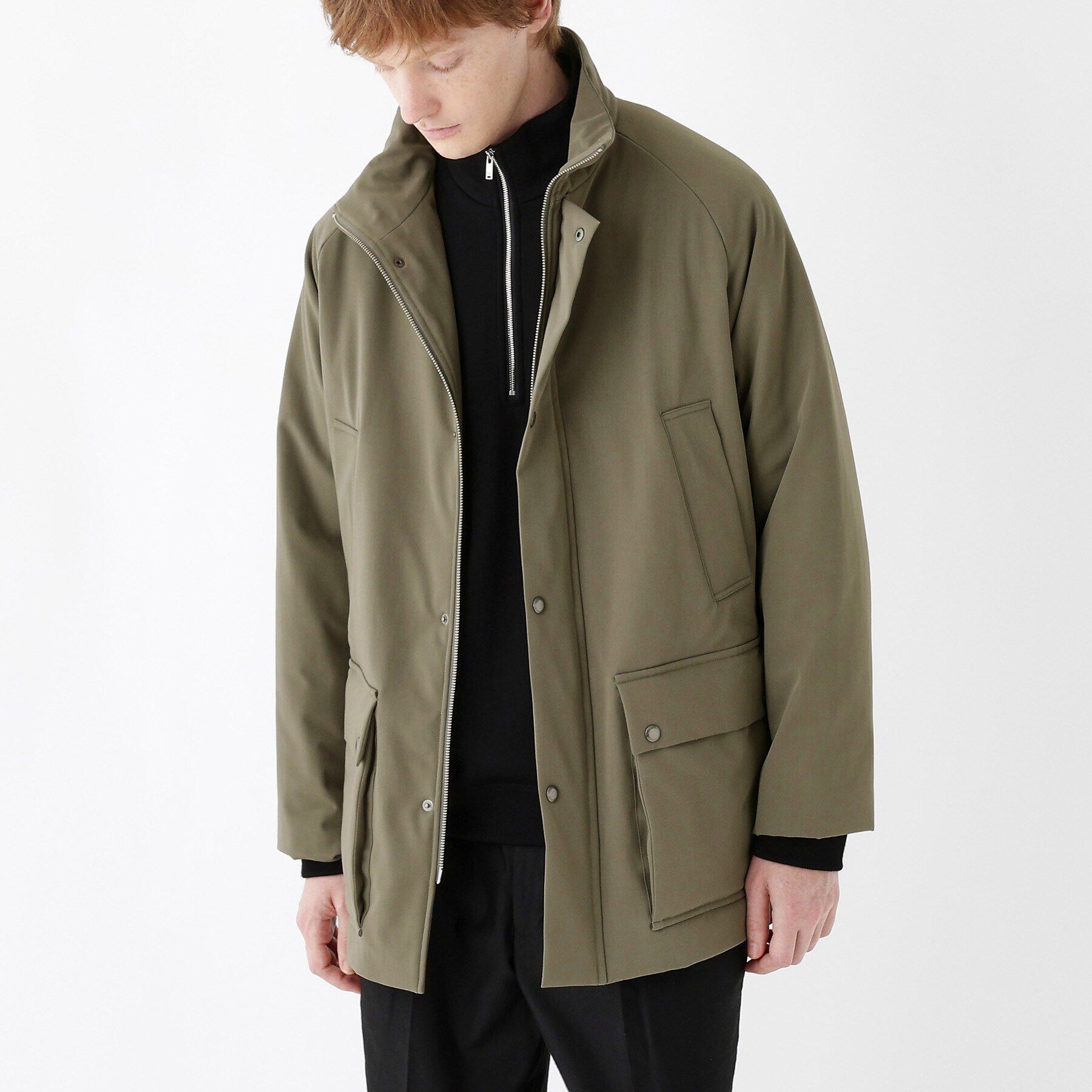 TAKEO KIKUCHI「【THE FLAGSHIP】THINDOWN 中綿ダウン ブルゾン」|ブルゾン・スタジャン|ｶｰｷ(027)