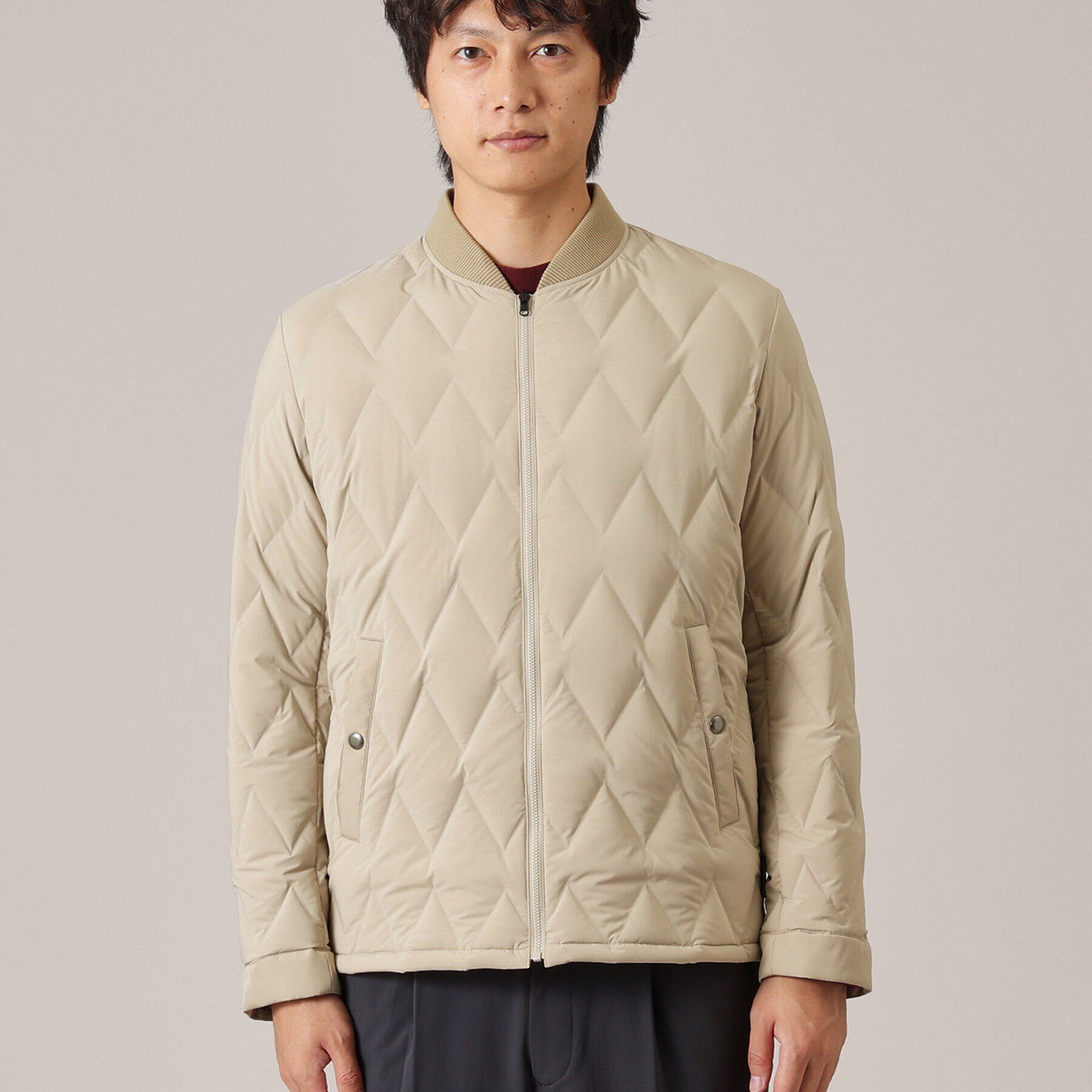 TAKEO KIKUCHI「【軽量アウター】エレクティブ キルト ブルゾン」|ダウン|