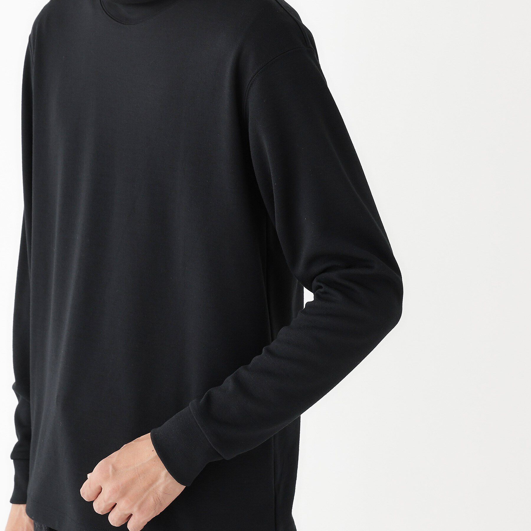 TAKEO KIKUCHI「【THE FLAGSHIP】ウール混 オフネック プルオーバー」|Tシャツ・カットソー|