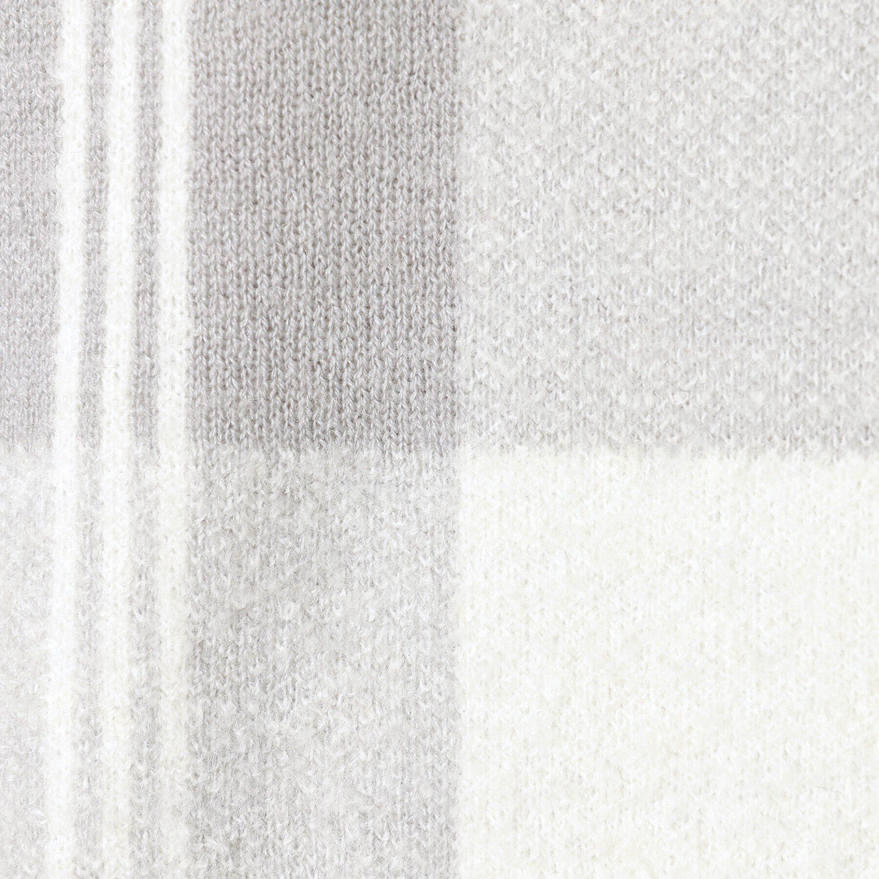 TAKEO KIKUCHI「ビッグチェック プルオーバー ニット」|ニット・セーター|