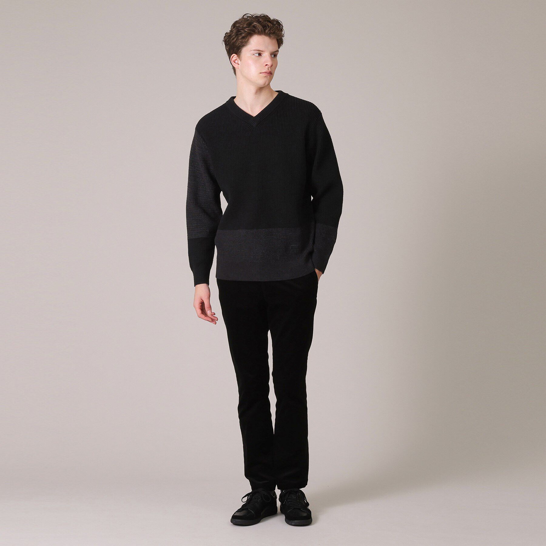 TAKEO KIKUCHI「ウィンターコットン混 プルオーバー ニット」|ニット・セーター|