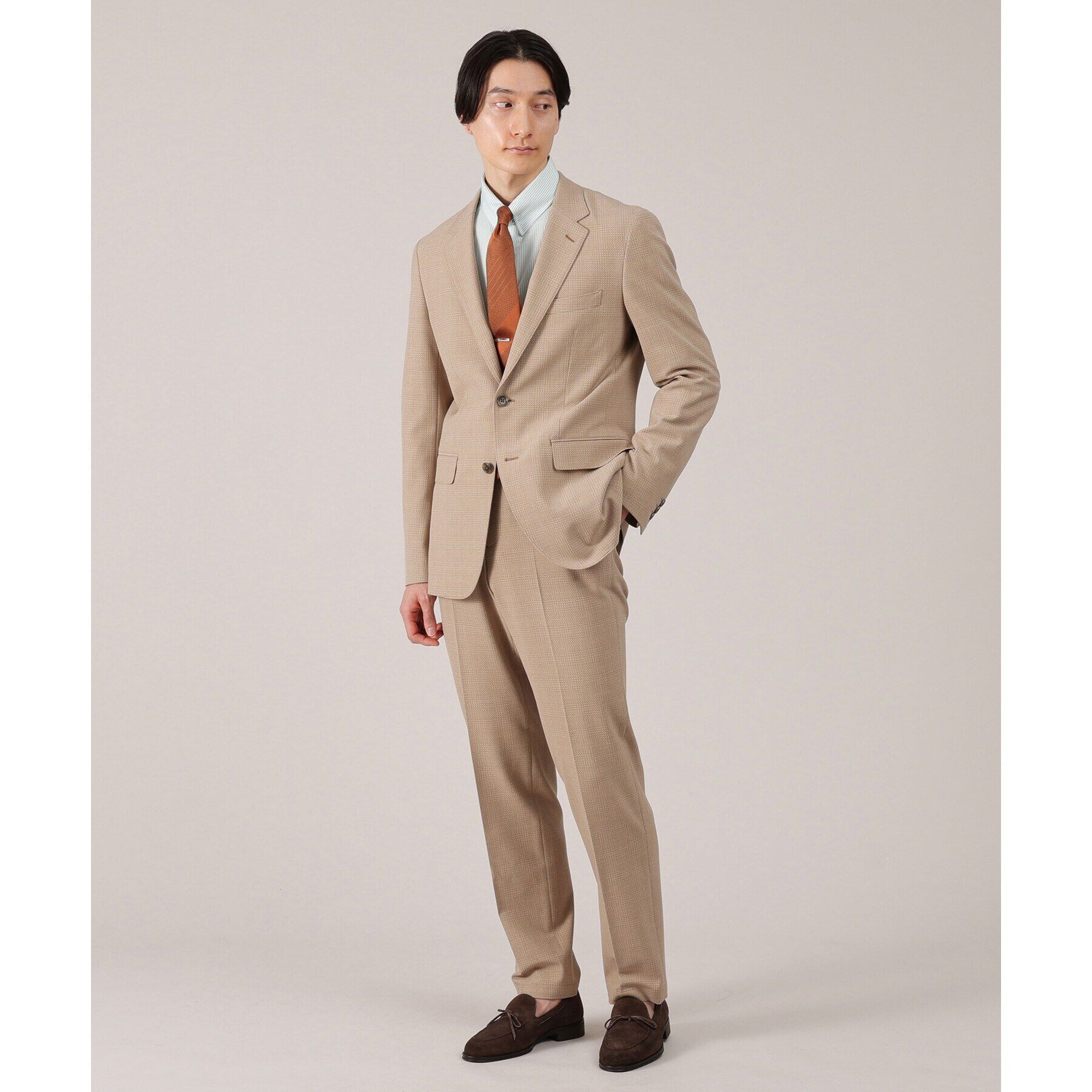 TAKEO KIKUCHI「【Made in JAPAN】番千鳥（つがいちどり）ERIシルク ネクタイ」|ネクタイ・蝶ネクタイ|