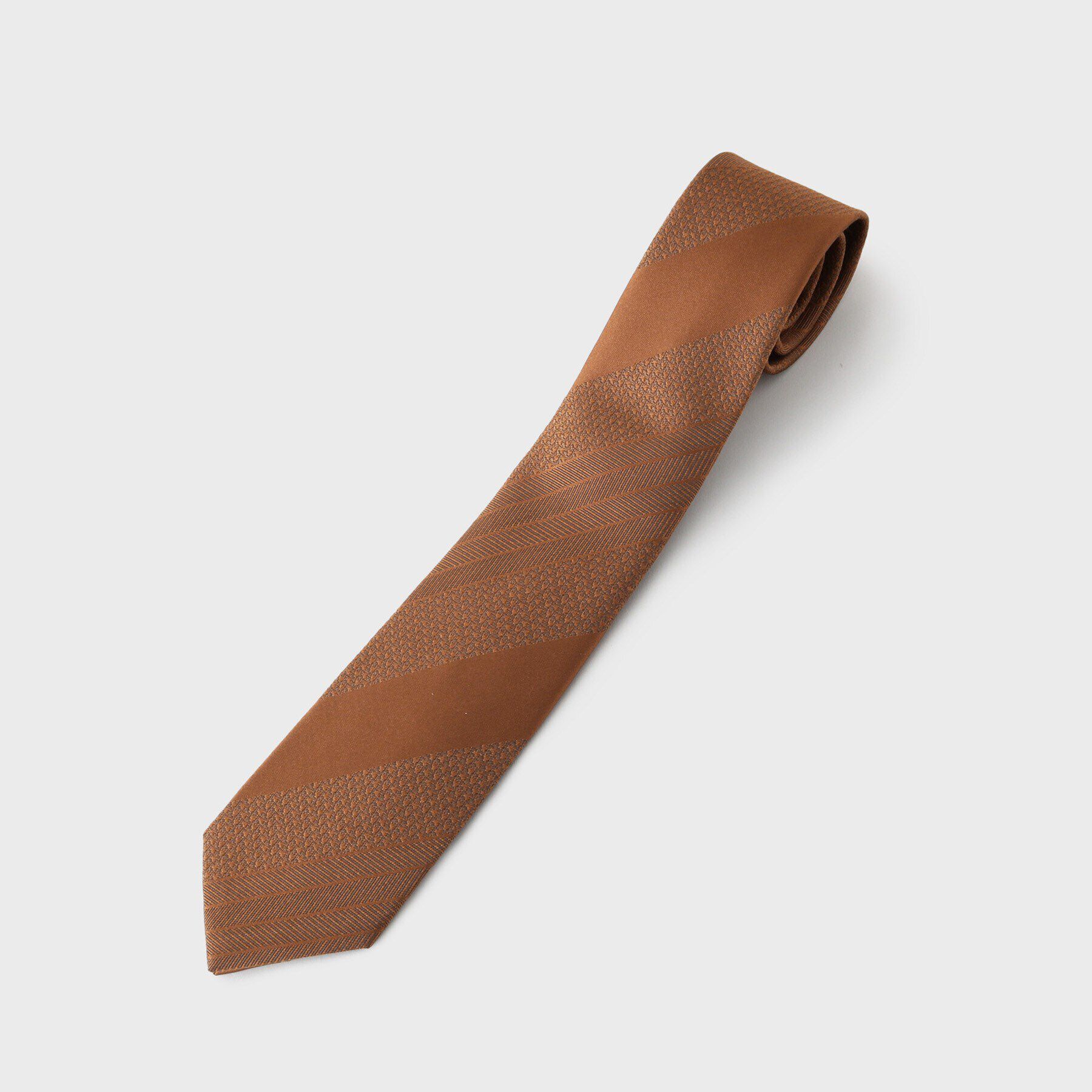 TAKEO KIKUCHI「【Made in JAPAN】番千鳥（つがいちどり）ERIシルク ネクタイ」|ネクタイ・蝶ネクタイ|