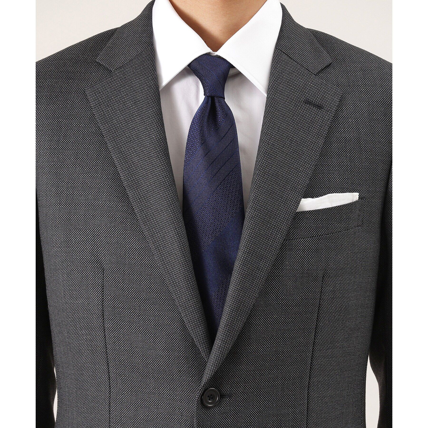 TAKEO KIKUCHI「【Made in JAPAN】番千鳥（つがいちどり）ERIシルク ネクタイ」|ネクタイ・蝶ネクタイ|