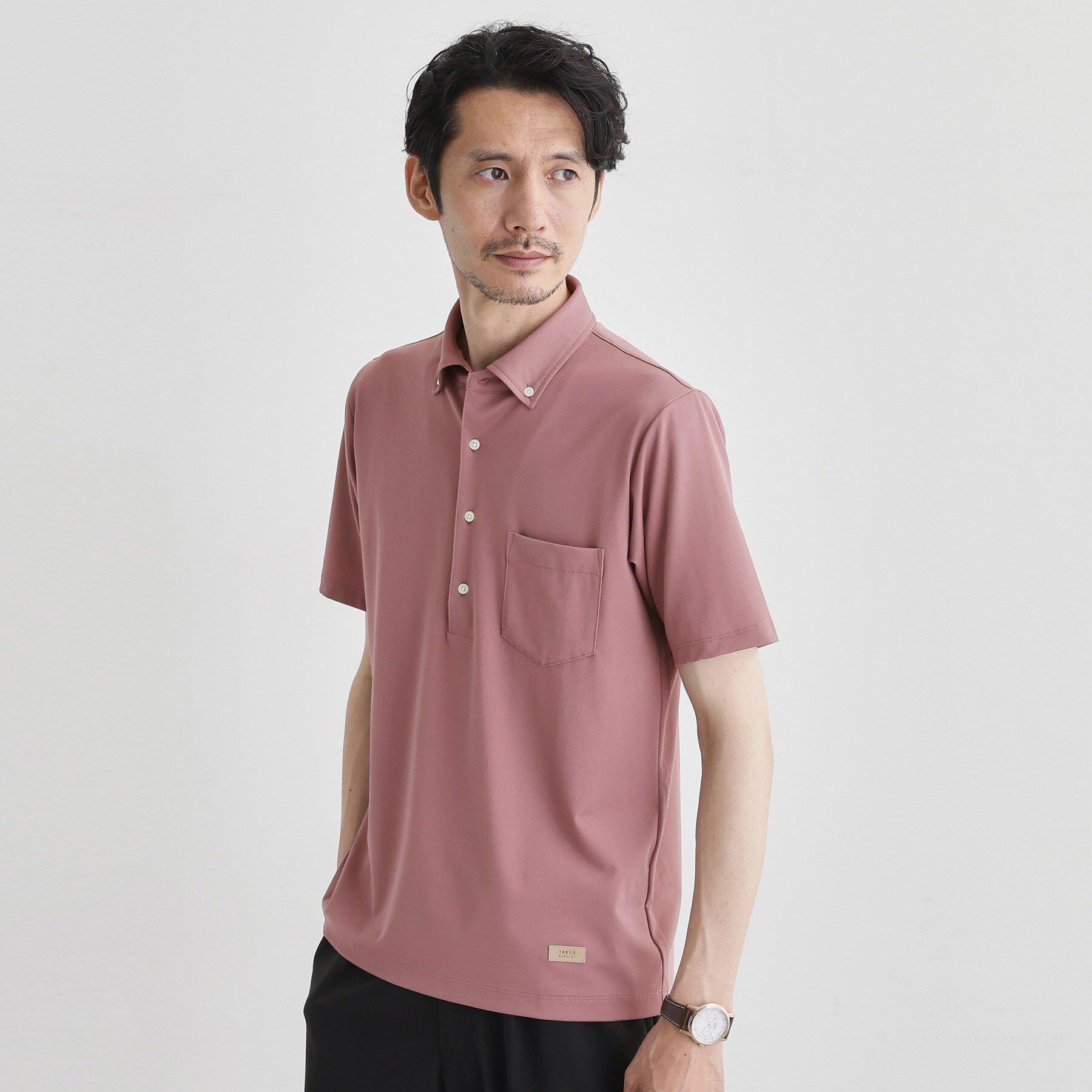 TAKEO KIKUCHI「【接触冷感/ONOFF】ビズ ポロシャツ」|ポロシャツ|