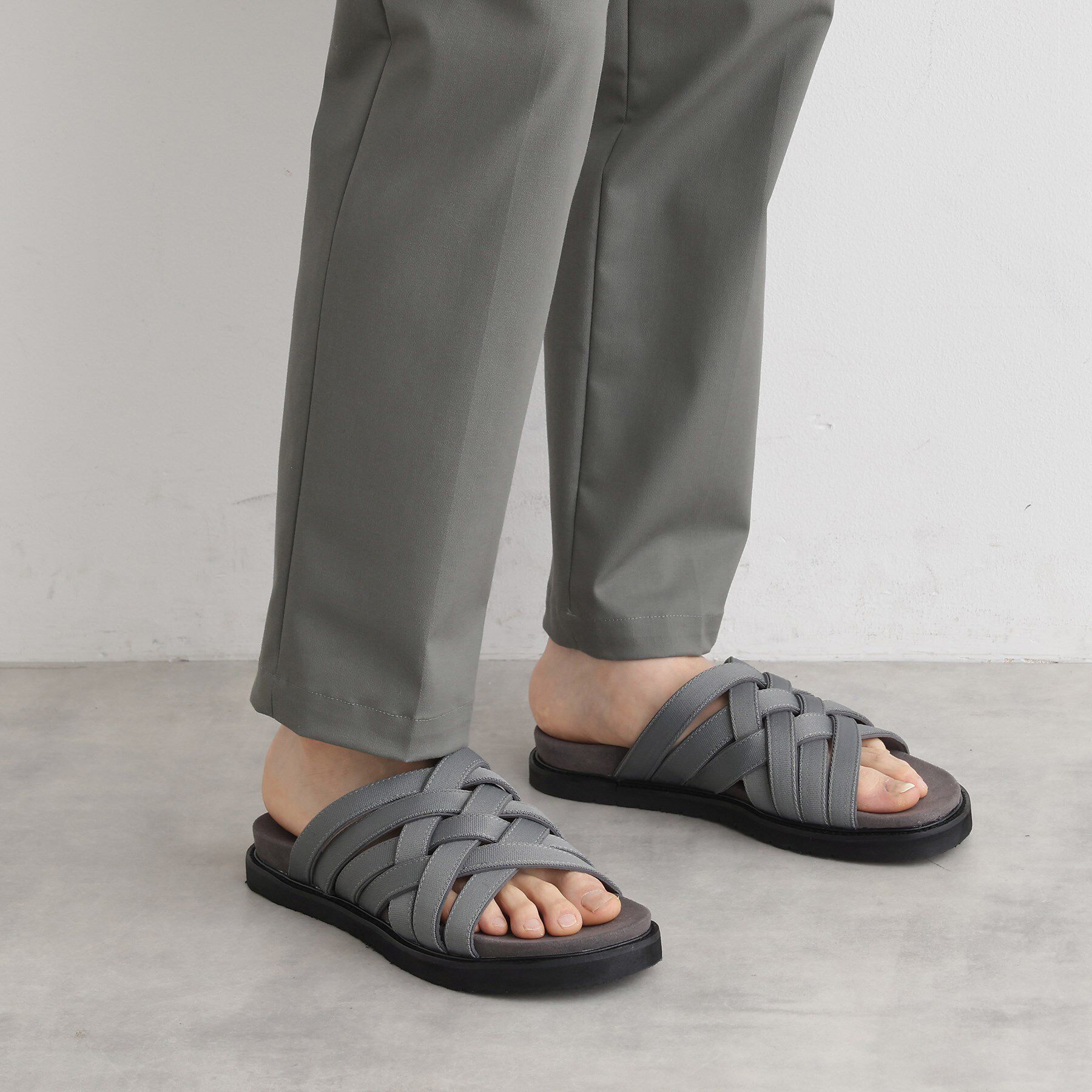 TAKEO KIKUCHI「軽量 メッシュサンダル」|サンダル|