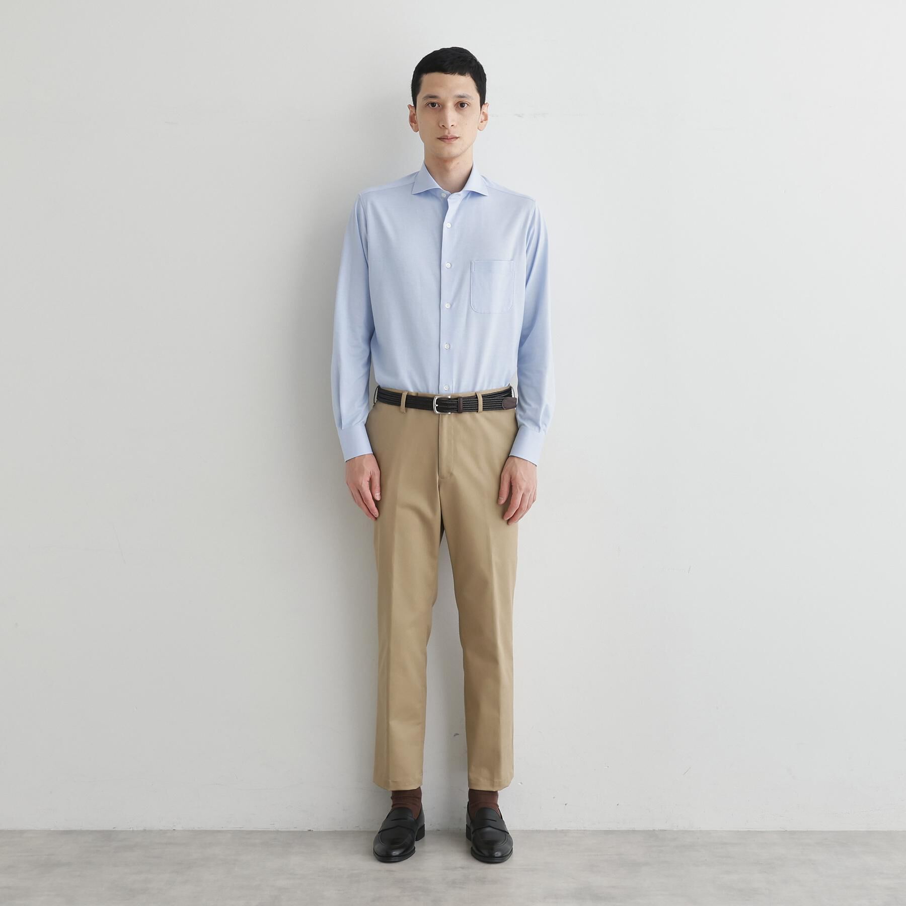 TAKEO KIKUCHI「クールマックス コンパクトジャージ シャツ」|シャツ・ブラウス|