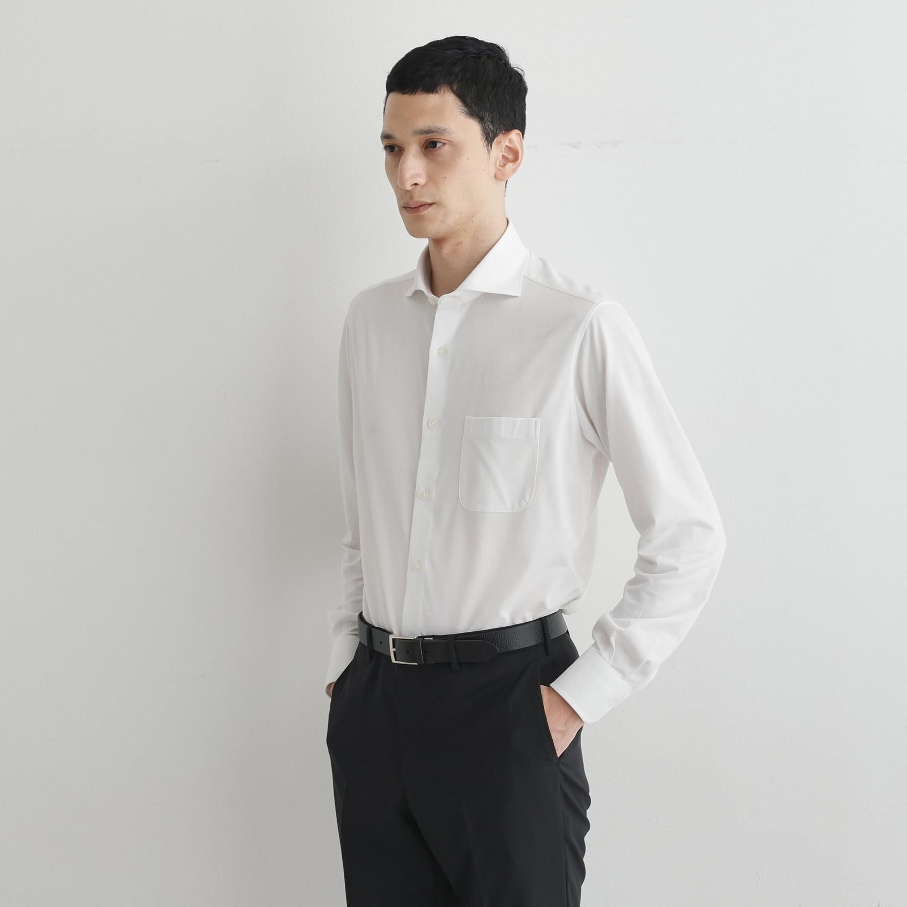 TAKEO KIKUCHI「クールマックス コンパクトジャージ シャツ」|シャツ・ブラウス|