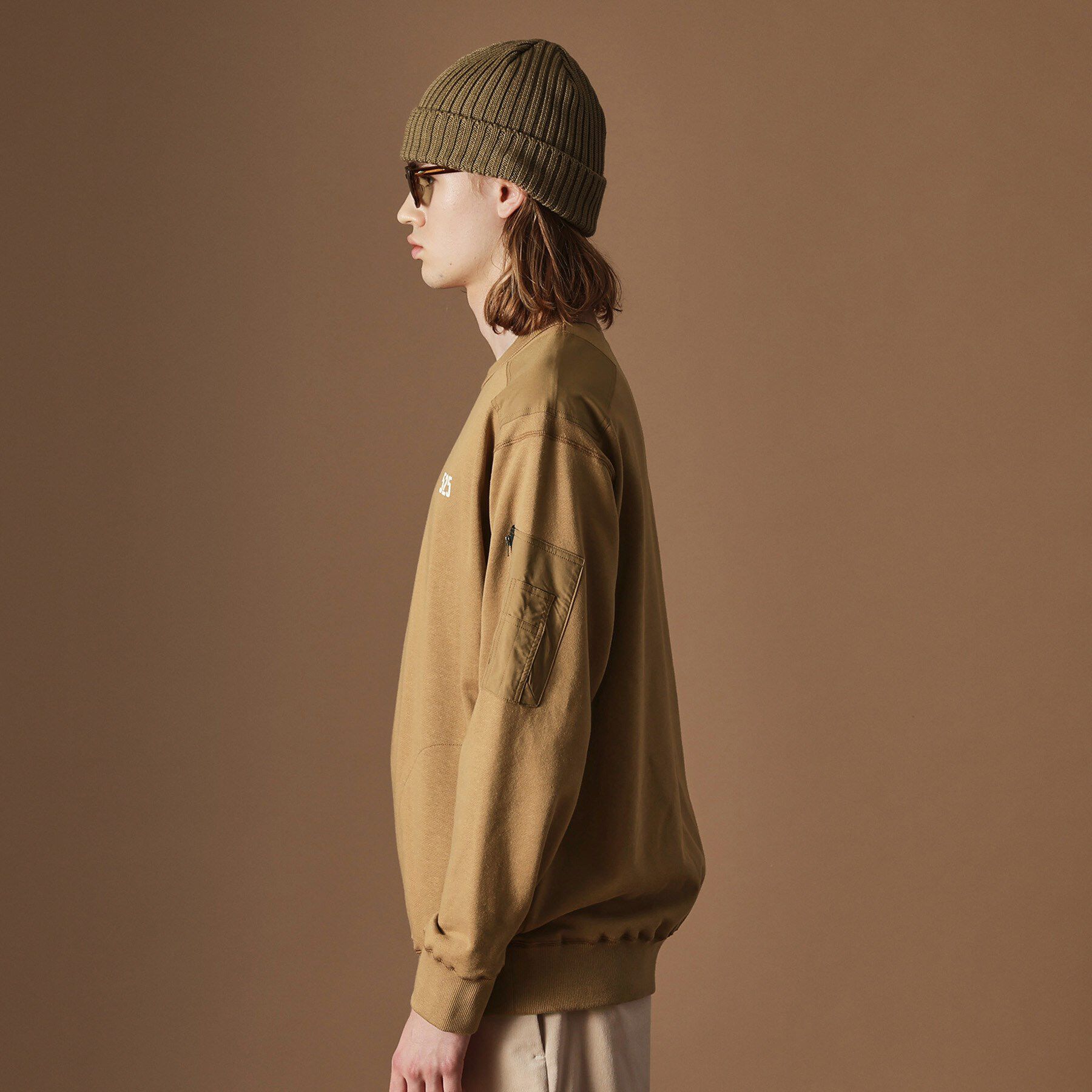 40CARATS&525「【Sサイズ～】525ミリタリートレーナー」|パーカー|