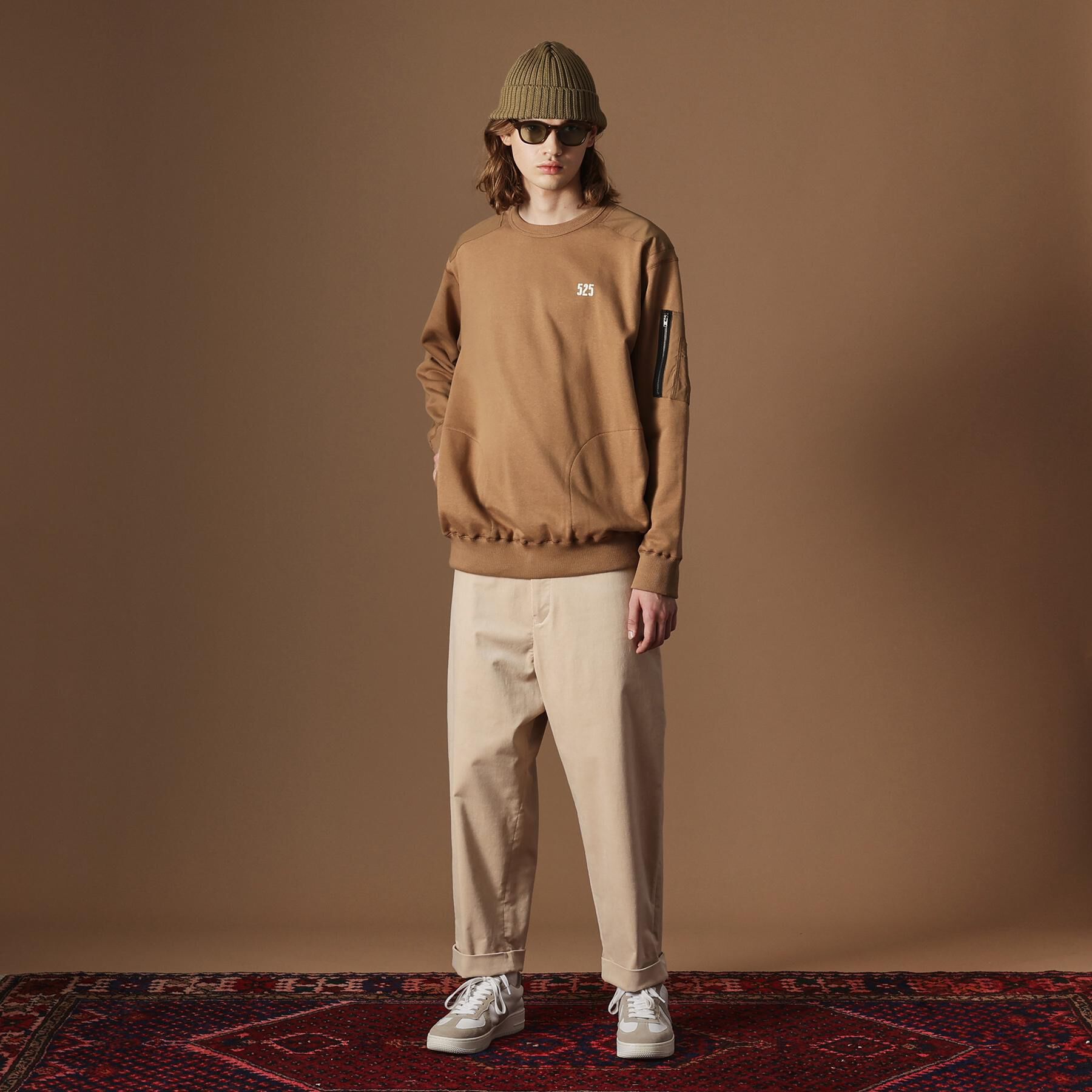 40CARATS&525「【Sサイズ～】525ミリタリートレーナー」|パーカー|