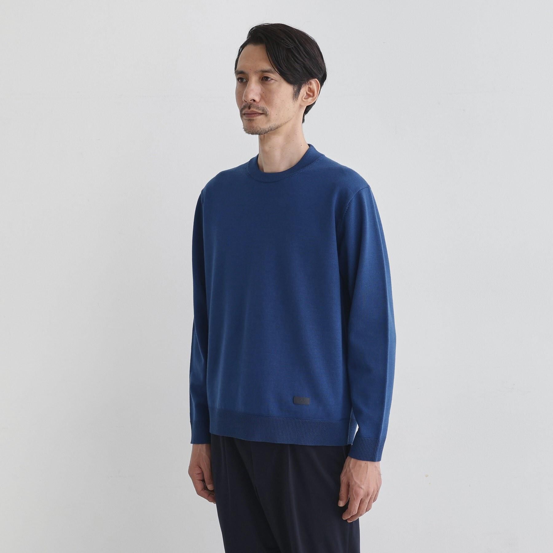 TAKEO KIKUCHI「【Sサイズ～】アンチピリング テーラードネック ニット」|ニット・セーター|