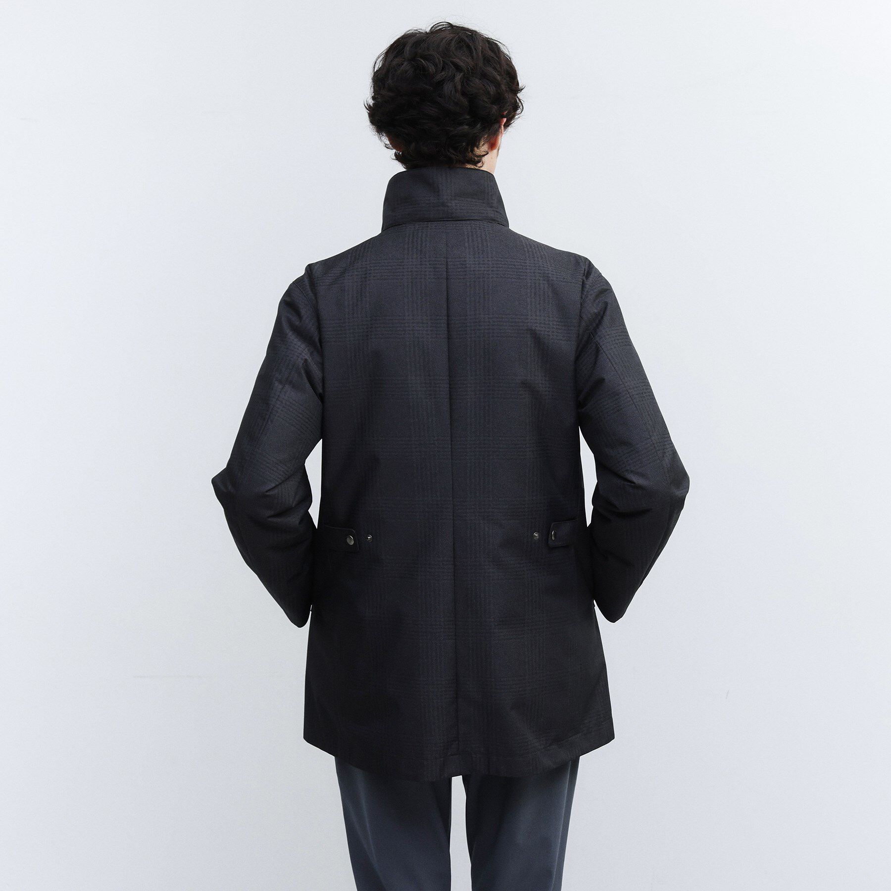 TAKEO KIKUCHI「【3WAY】グレンチェック ダウンライナー ブルゾン」|ブルゾン・スタジャン|