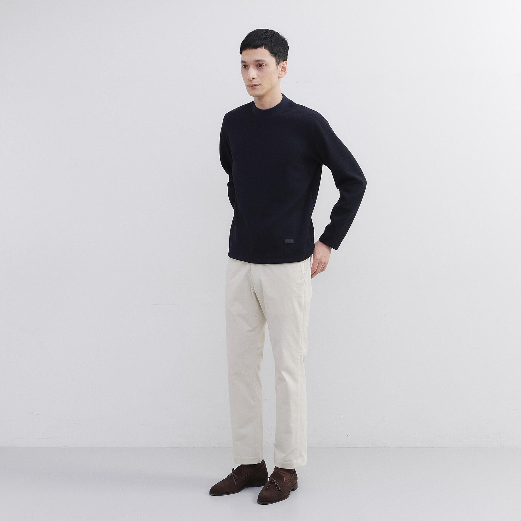 TAKEO KIKUCHI「モールクオーターモックネック」|Tシャツ・カットソー|