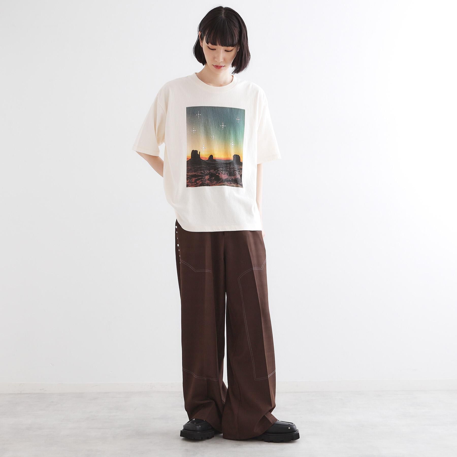 tk.TAKEO KIKUCHI「スタッズスラックス」|その他|