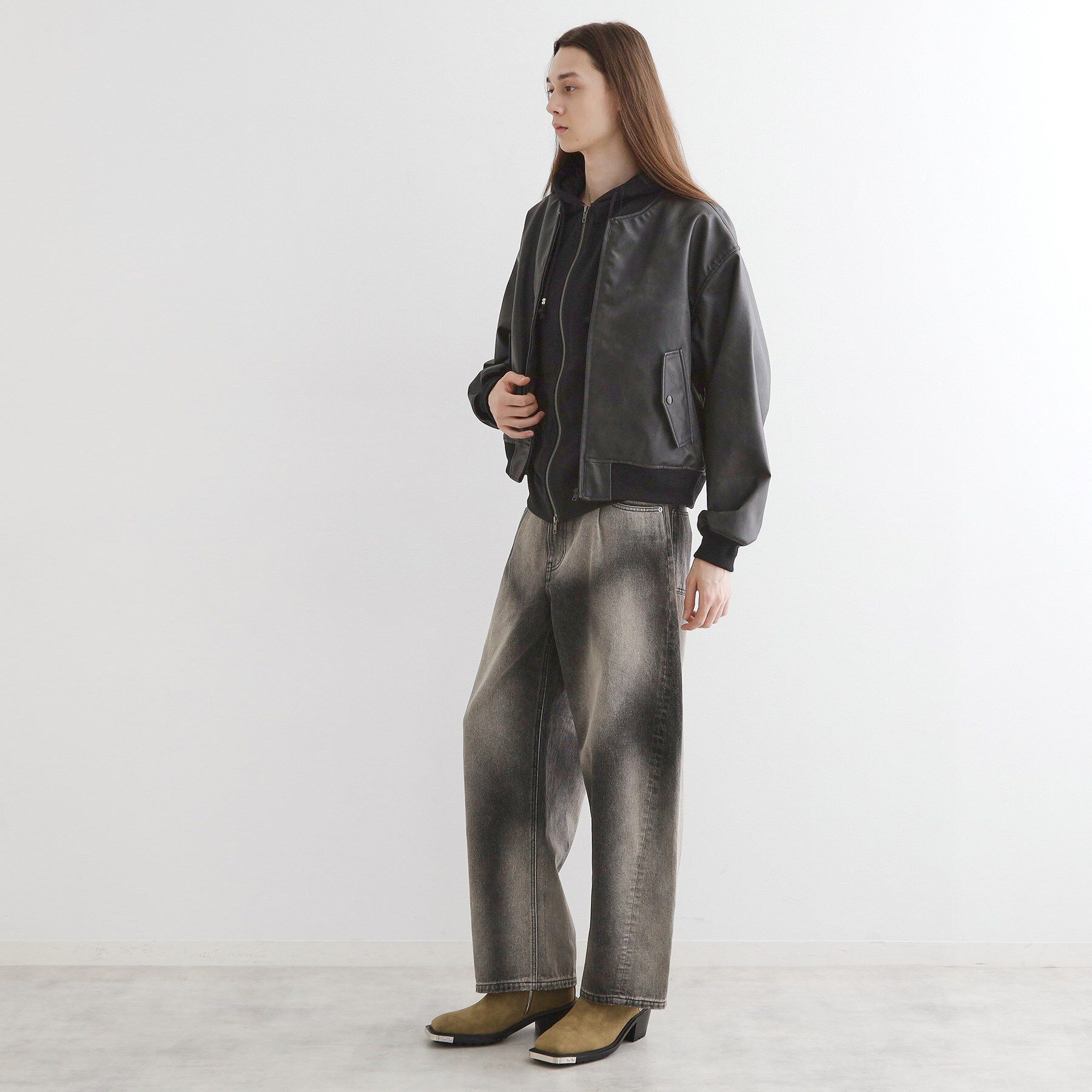 tk.TAKEO KIKUCHI「ウエスタンスタッズブーツ」|ショートブーツ|