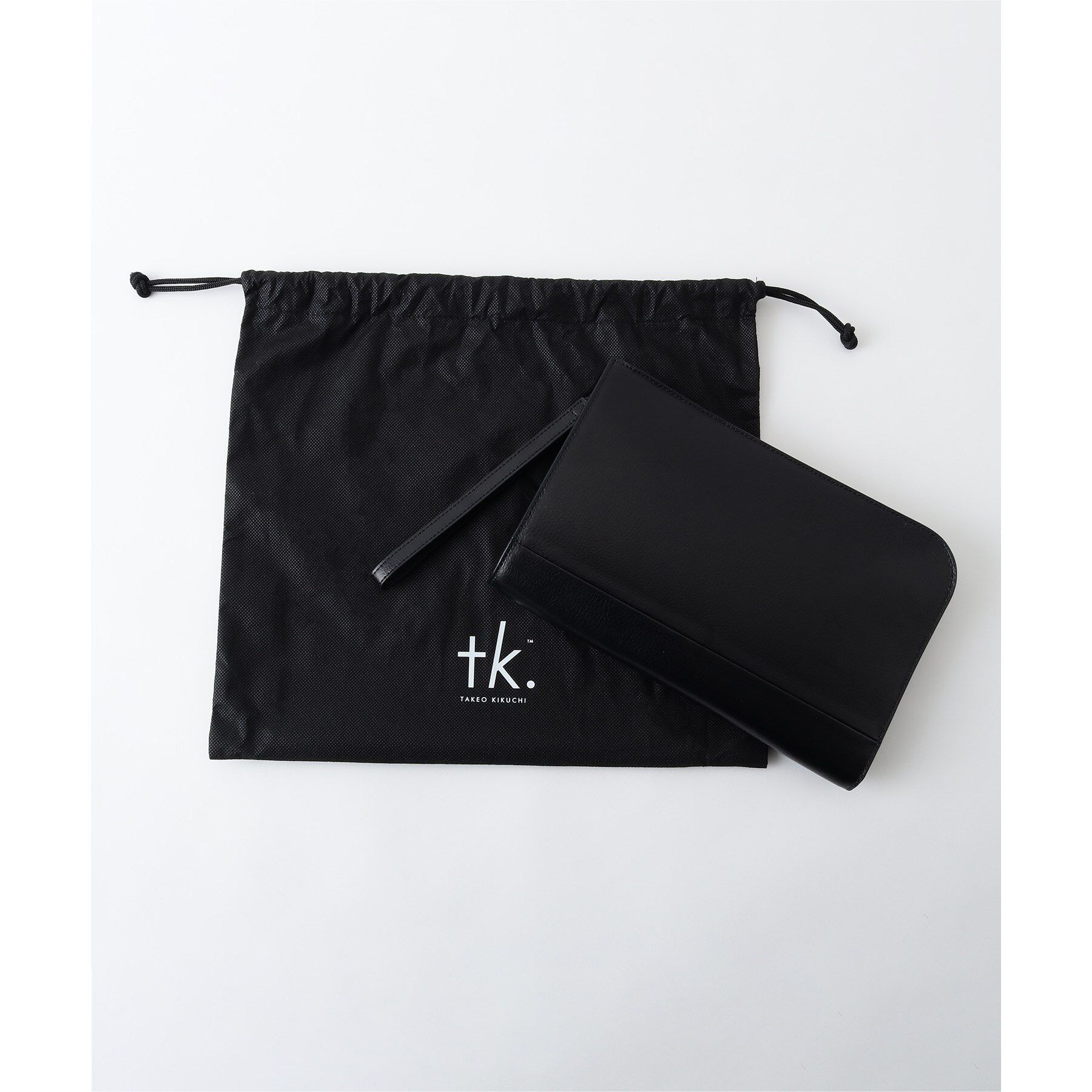 tk.TAKEO KIKUCHI「リアルレザークラッチ（冠婚葬祭OK）」|クラッチバッグ|