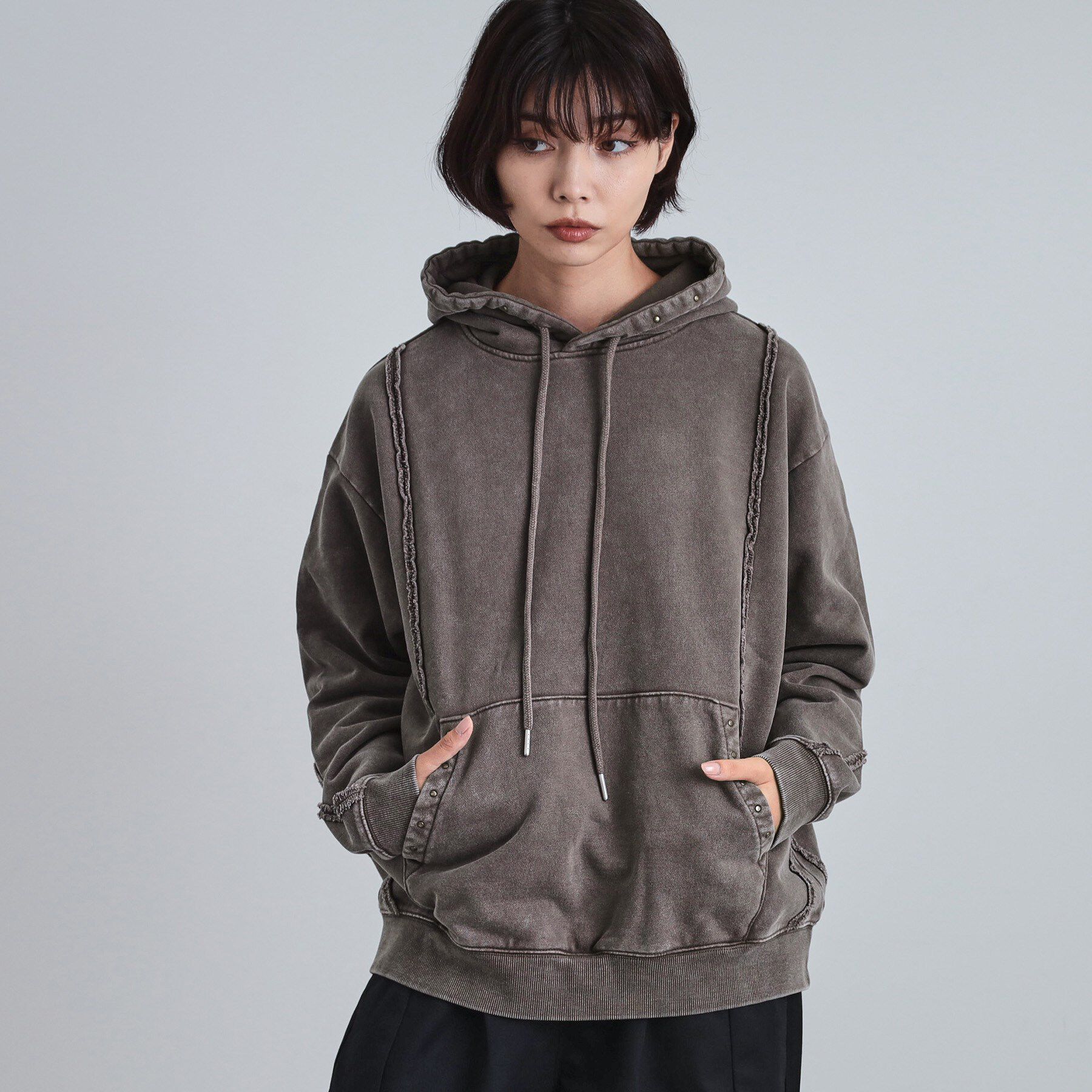 tk.TAKEO KIKUCHI「ヘヴィウェイトヴィンテージプルパーカ」|パーカー|