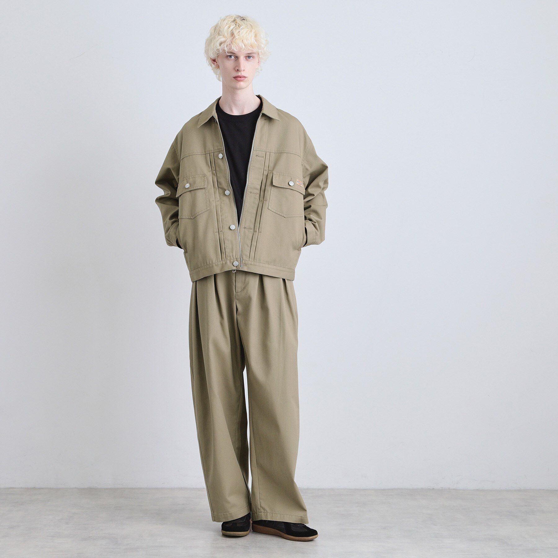 tk.TAKEO KIKUCHI「【別注】Dickiesワークジャケット」|ブルゾン・スタジャン|