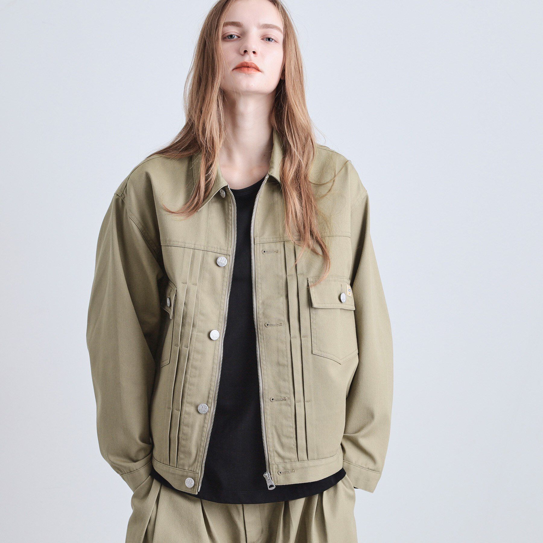 tk.TAKEO KIKUCHI「【別注】Dickiesワークジャケット」|ブルゾン・スタジャン|