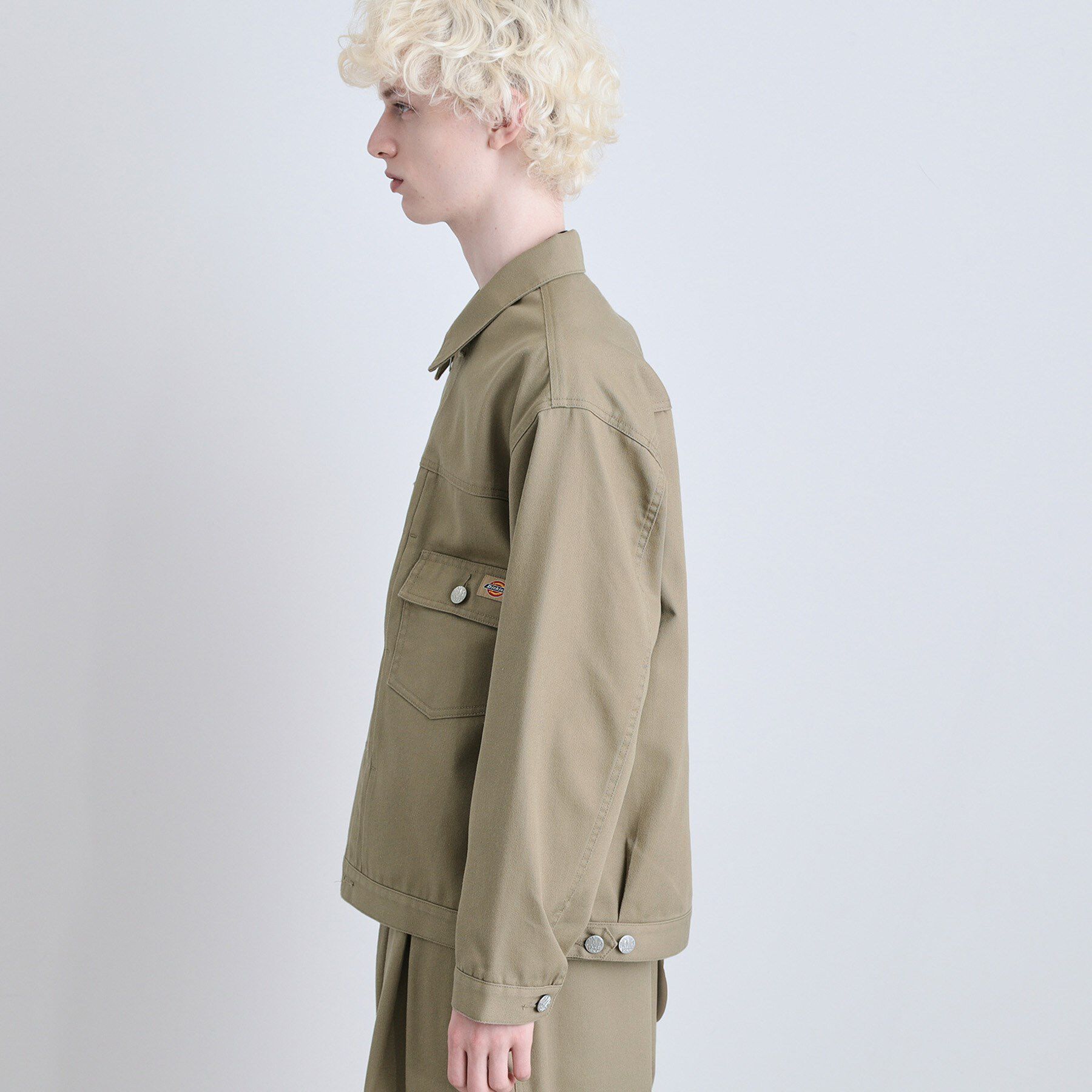 tk.TAKEO KIKUCHI「【別注】Dickiesワークジャケット」|ブルゾン・スタジャン|