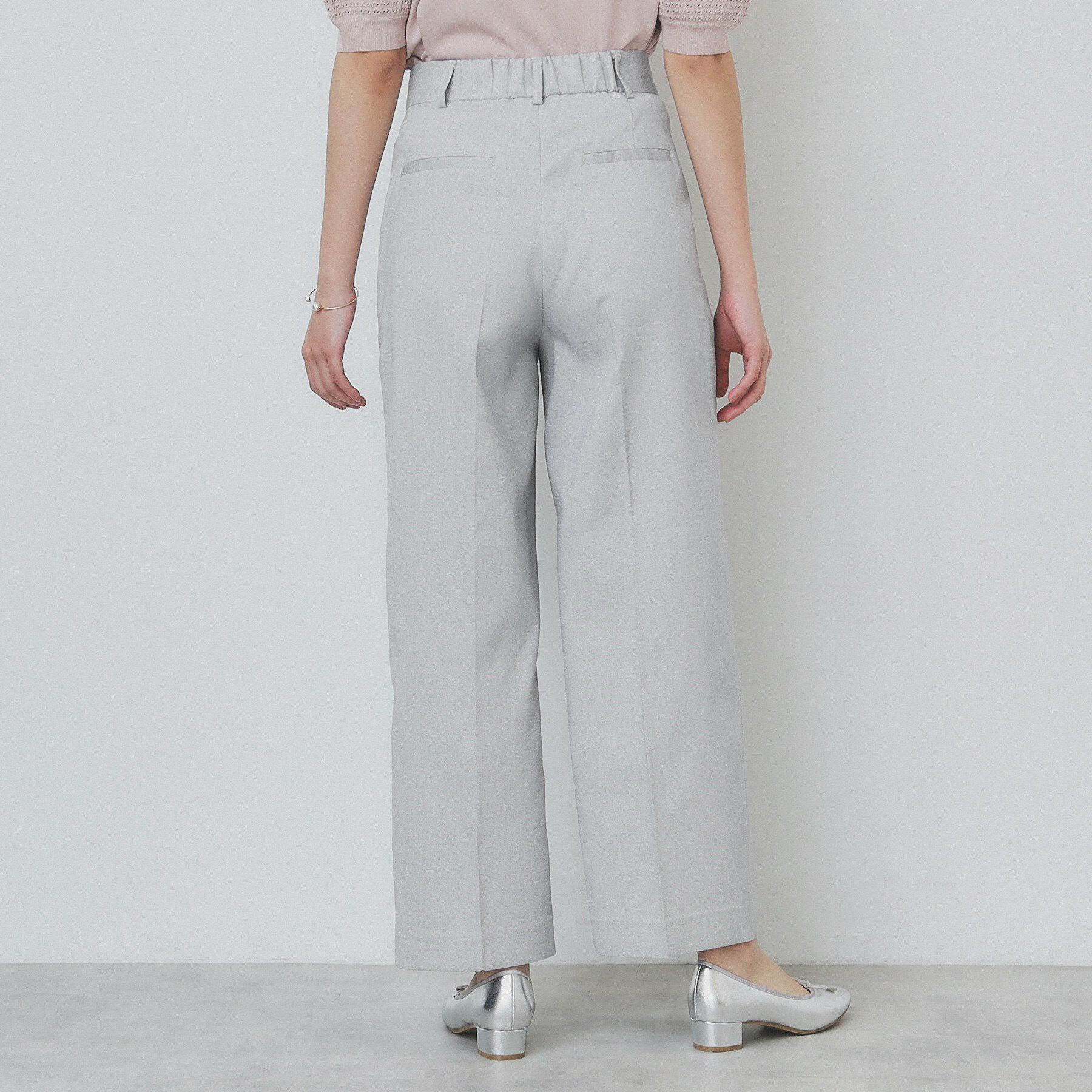 index「サイドフラップストレッチワイドパンツ【洗濯機洗い可／イージーケア】」|その他|