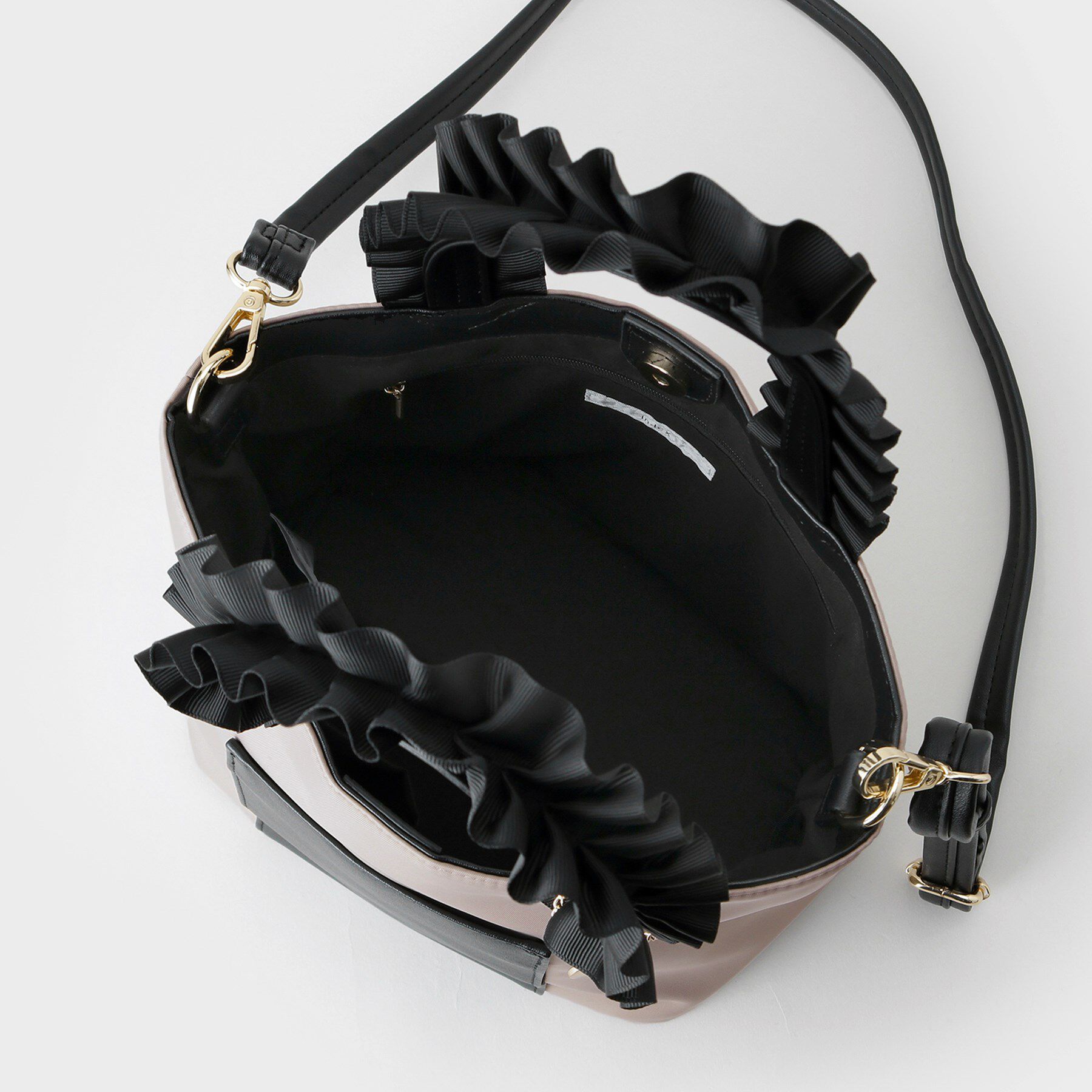 index「【2WAY】持ち手フリルトートバッグ」|トートバッグ|