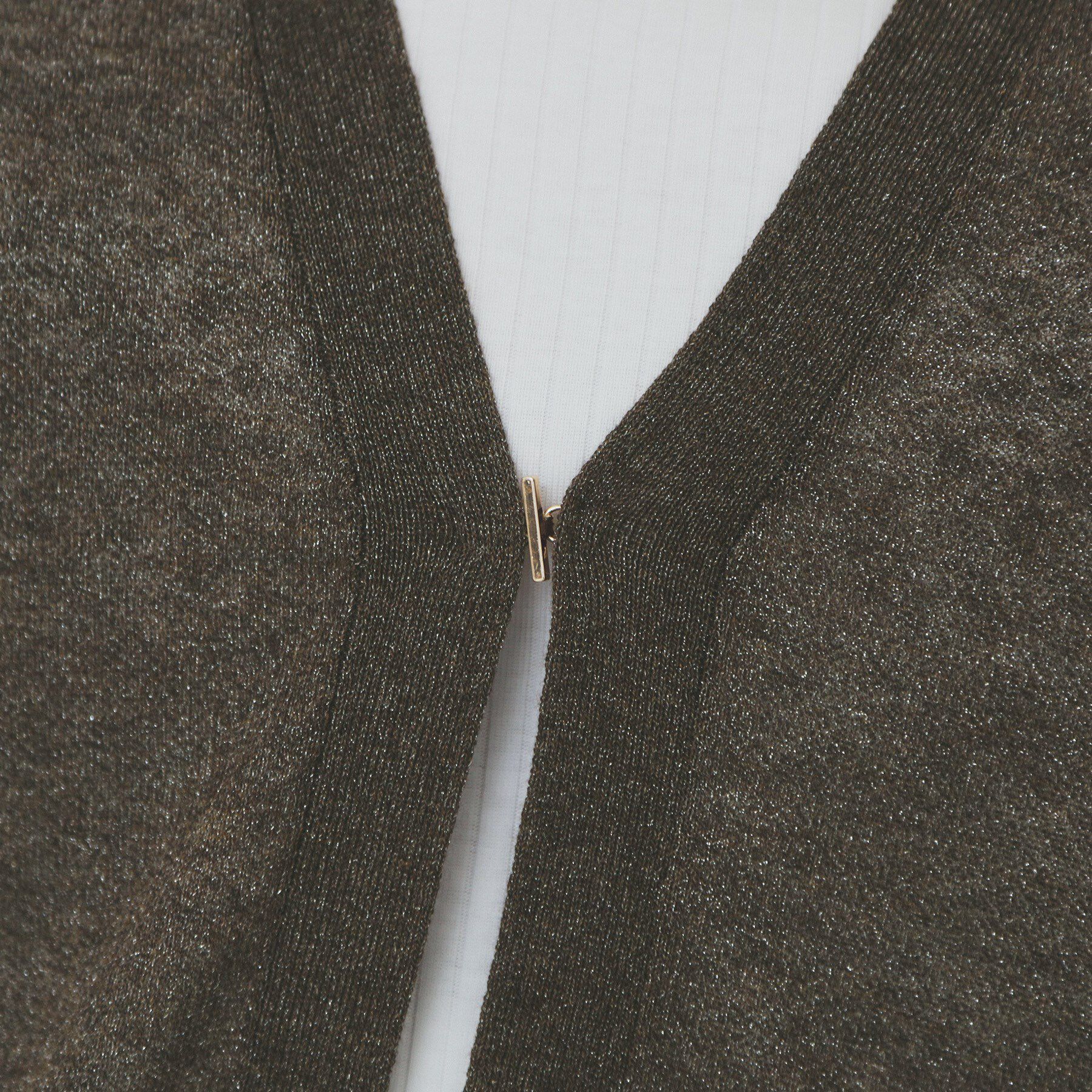 index「《5色展開》コンパクトショートカーディガン【洗濯機洗い可】」|カーディガン|