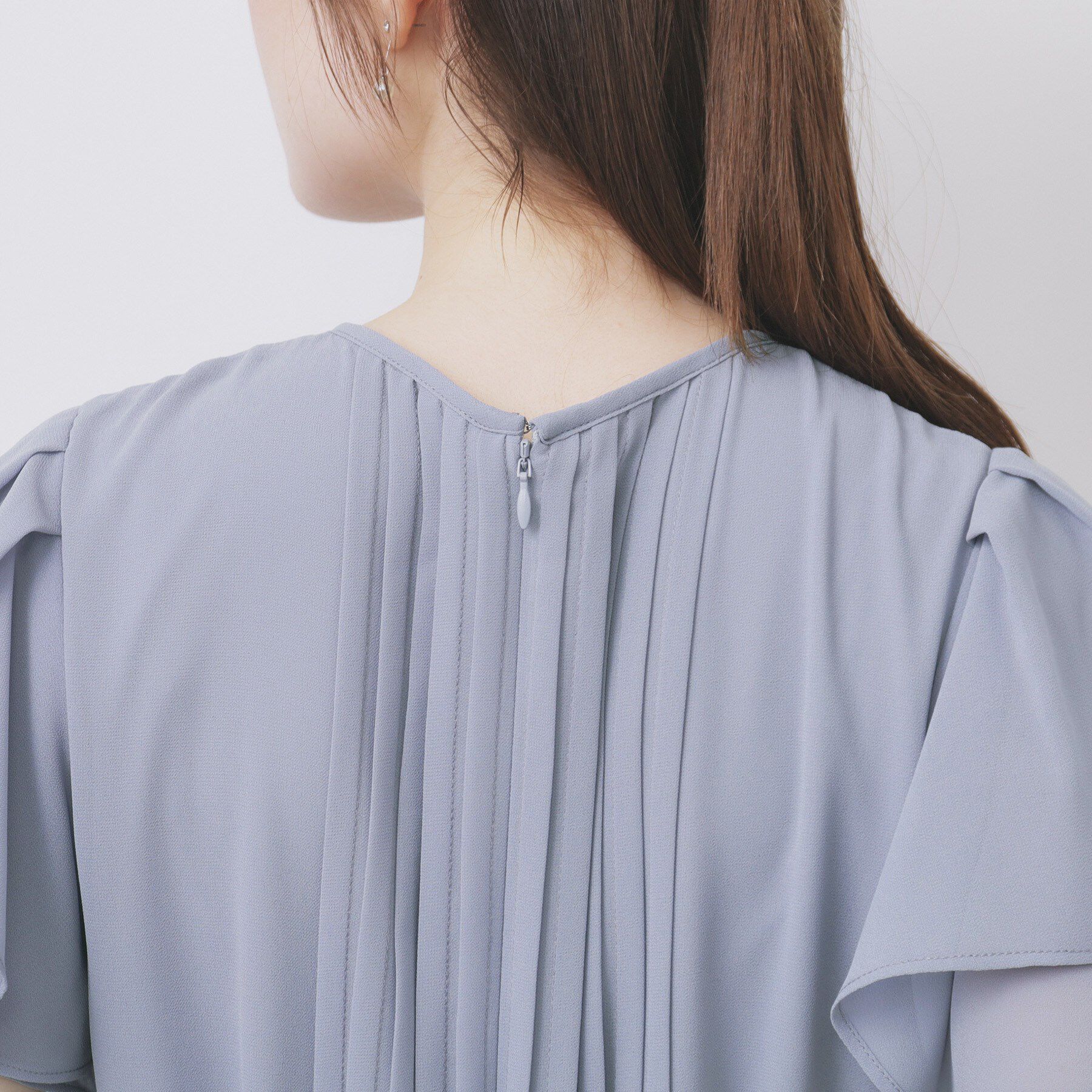 index「フロントタックIラインワンピース【洗濯機洗い可/防シワ】」|ワンピース|