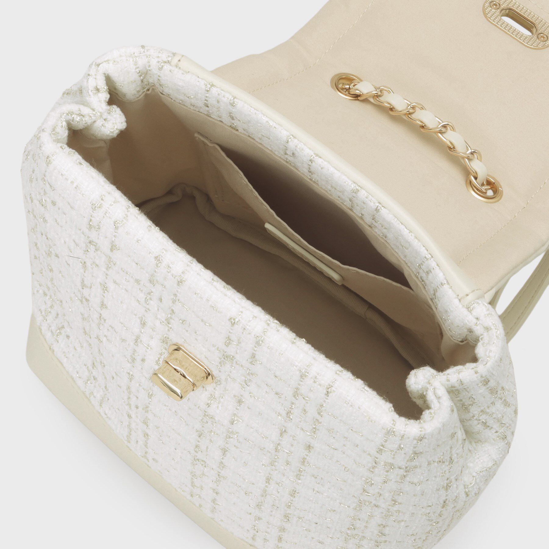 index「【長さ調整可能】ツイードミニリュック」|リュック|