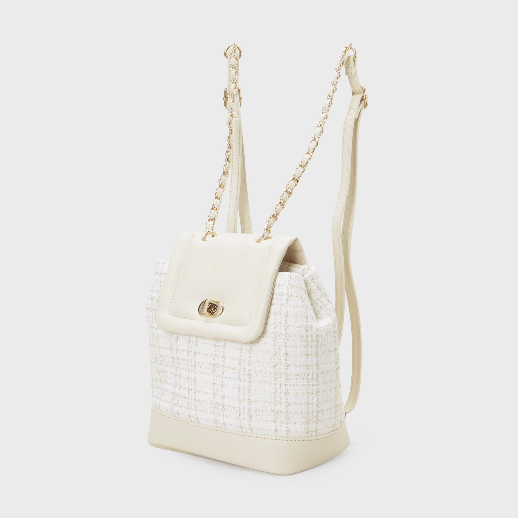 index「【長さ調整可能】ツイードミニリュック」|リュック|