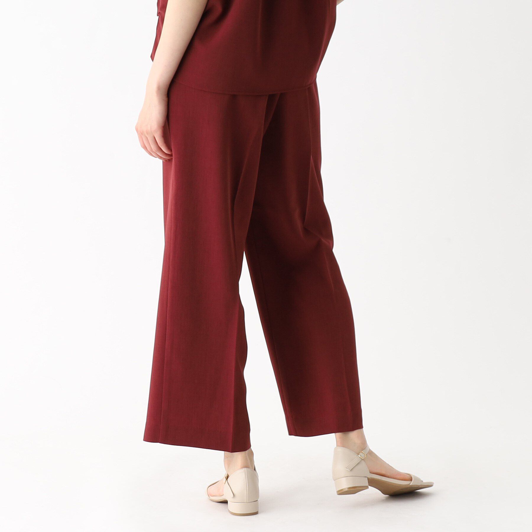 OPAQUE.CLIP「《トールサイズ有》セットアップ対応 イージーワイドパンツ【洗濯機洗い可/イージーケア/ストレッチ】」|その他|