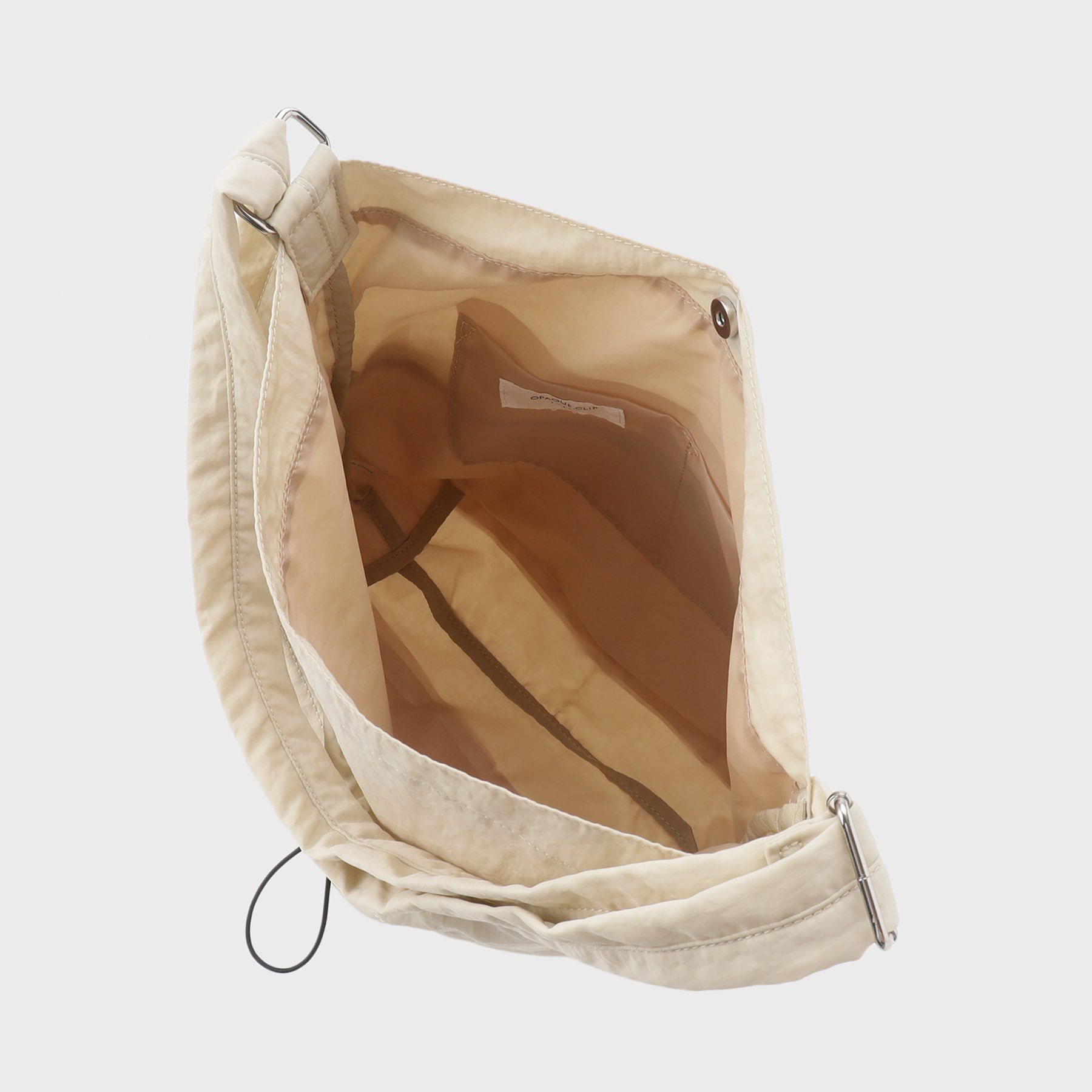 OPAQUE.CLIP「【軽量／A4サイズ対応／2WAY】フロントドロストカジュアルショルダーバッグ」|ショルダー・メッセンジャー|