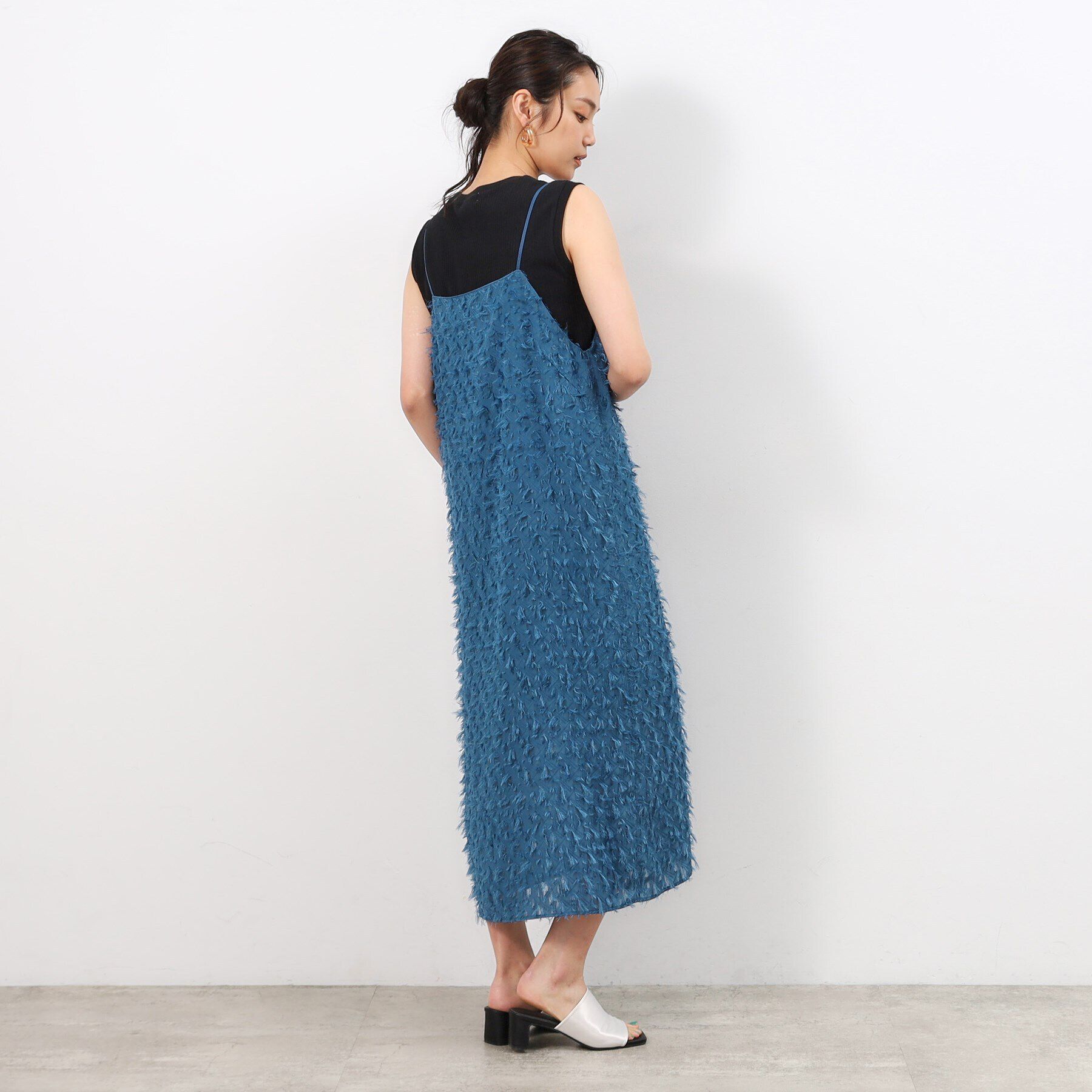 OPAQUE.CLIP「《Oggi掲載》リブノースリーブカットソー【洗濯機洗い可】」|Tシャツ・カットソー|