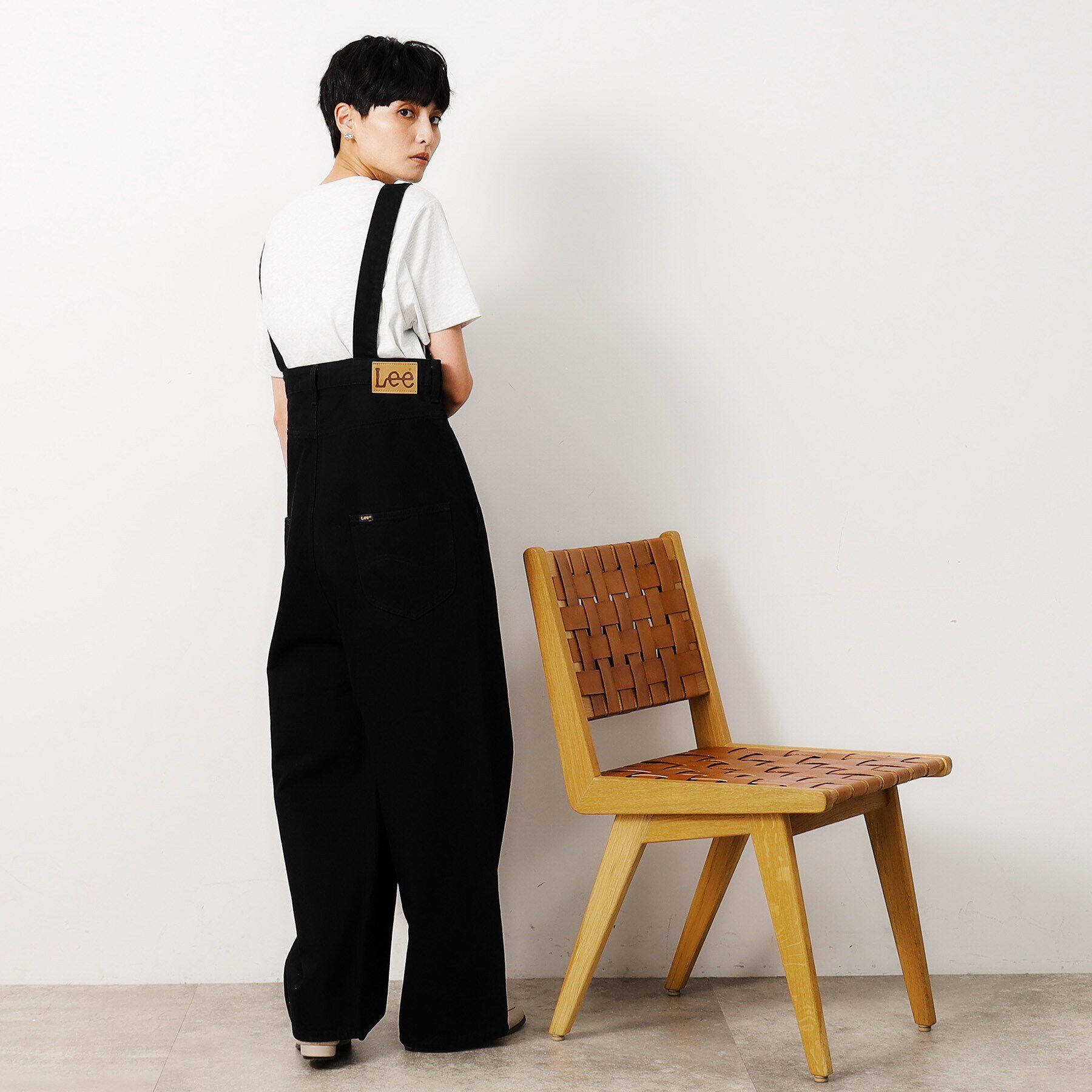 OPAQUE.CLIP「≪Lee別注≫デニムサロペット」|オールインワン|