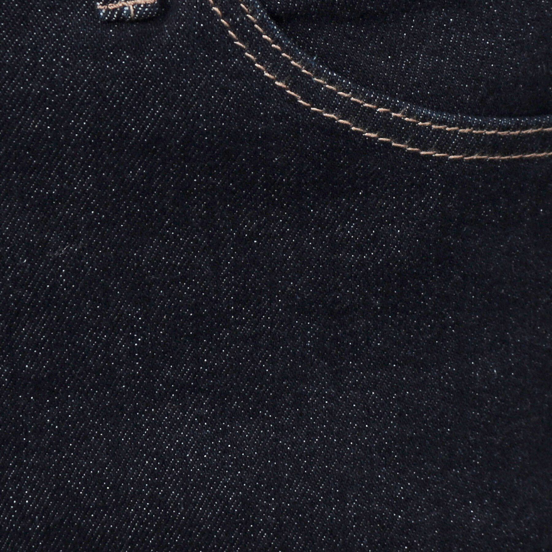 OPAQUE.CLIP「ストレッチセミフレアデニム／オーガニックコットン混【洗濯機洗い可】」|デニム|