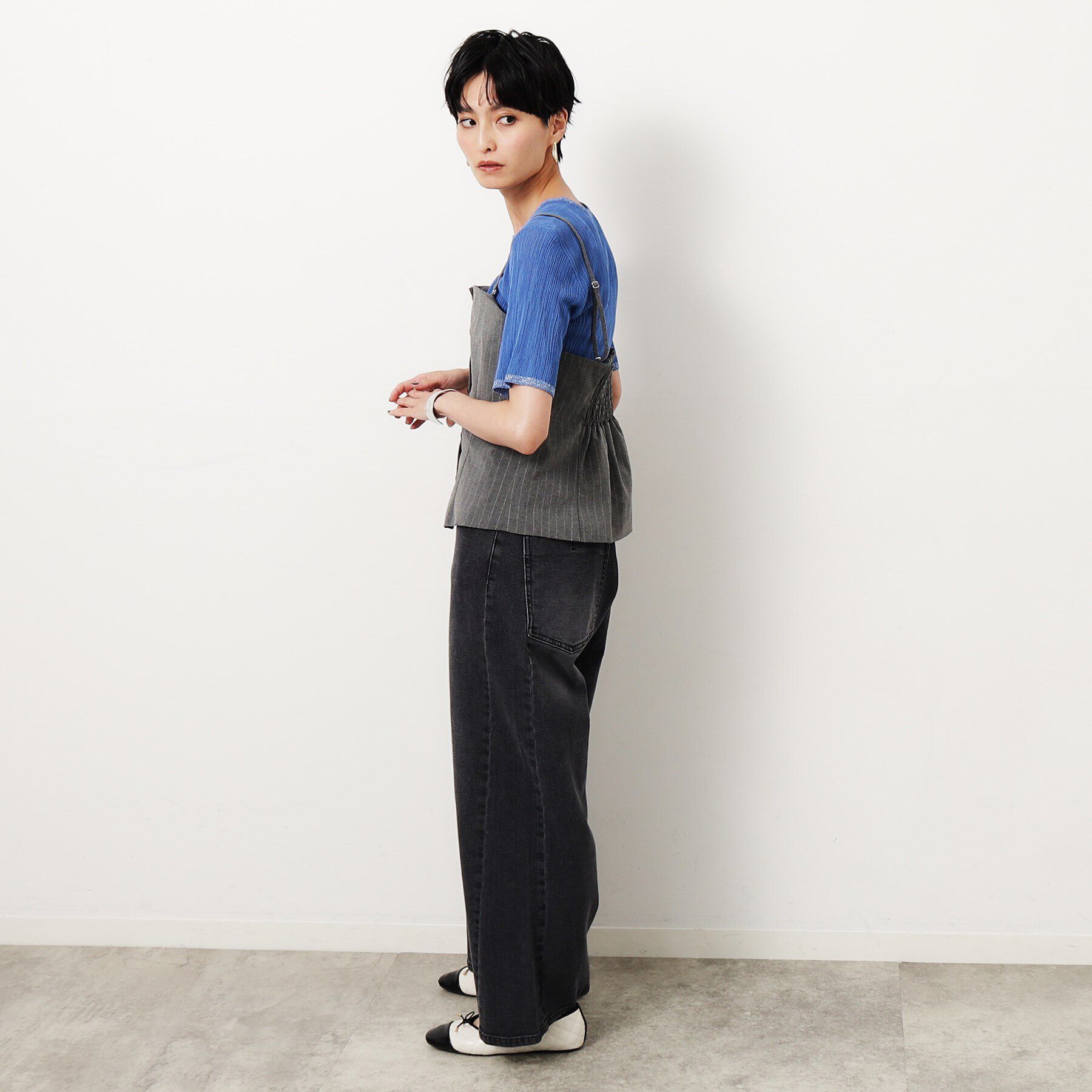 OPAQUE.CLIP「《VERY掲載》2WAYキャミビスチェ【洗濯機洗い可】」|キャミソール|