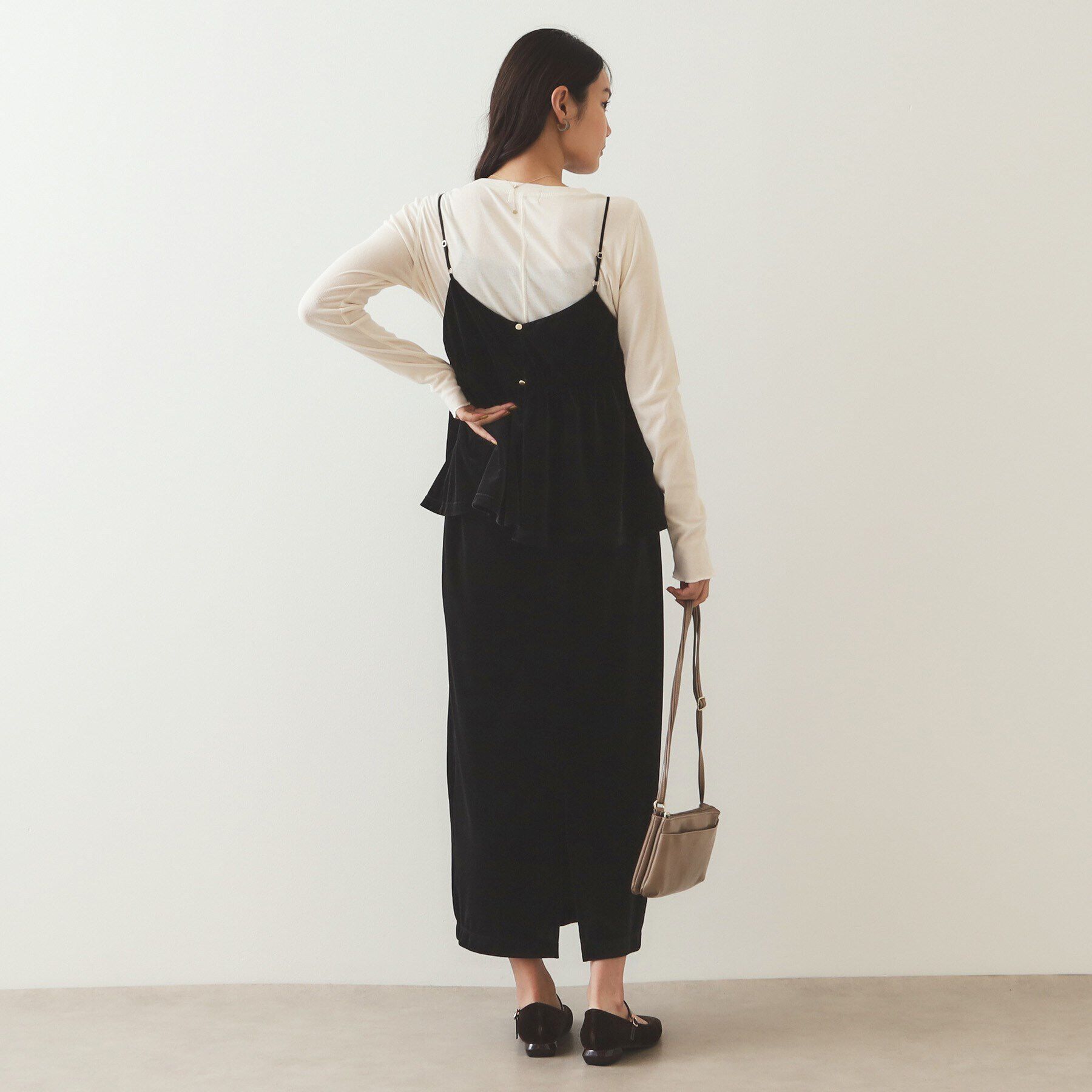 OPAQUE.CLIP「シアーコットン クルーネックカットソー【洗濯機洗い可】」|Tシャツ・カットソー|