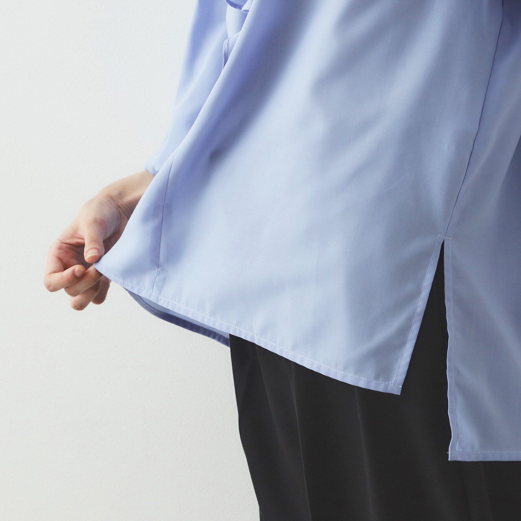 OPAQUE.CLIP「ラッフルフリル バルーンスリーブブラウス【洗濯機洗い可】」|シャツ・ブラウス|