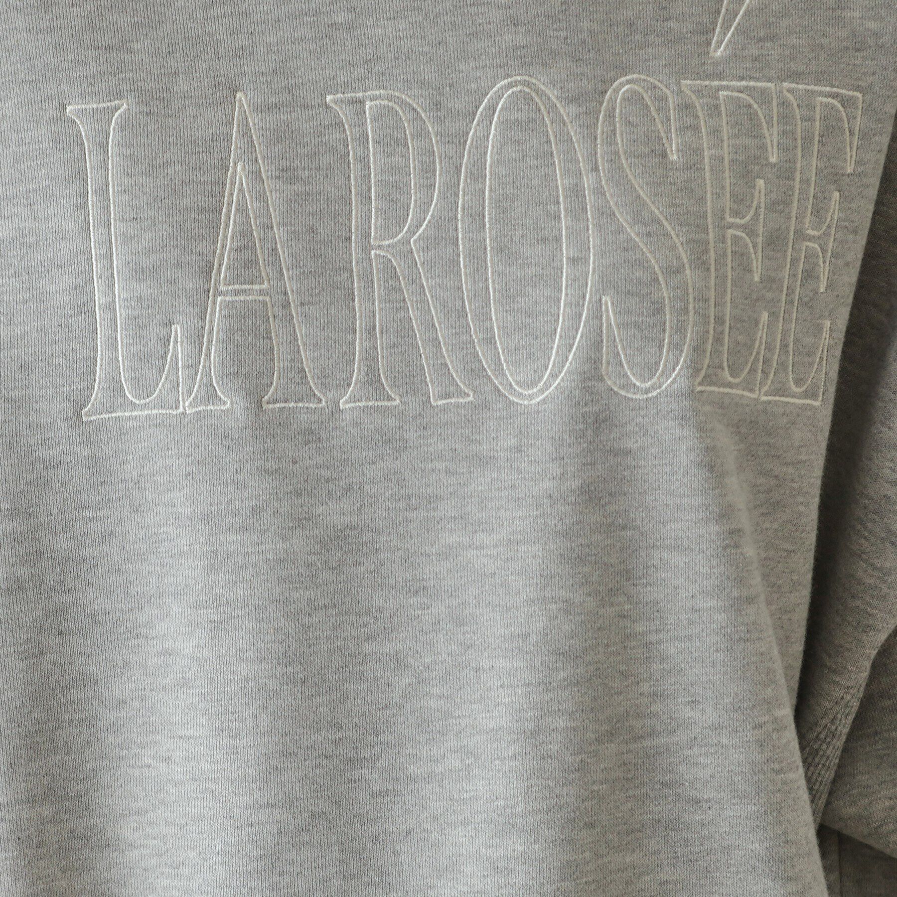 OPAQUE.CLIP「《美人百花掲載》ロゴ裏毛ショートトップス【洗濯機洗い可】」|Tシャツ・カットソー|