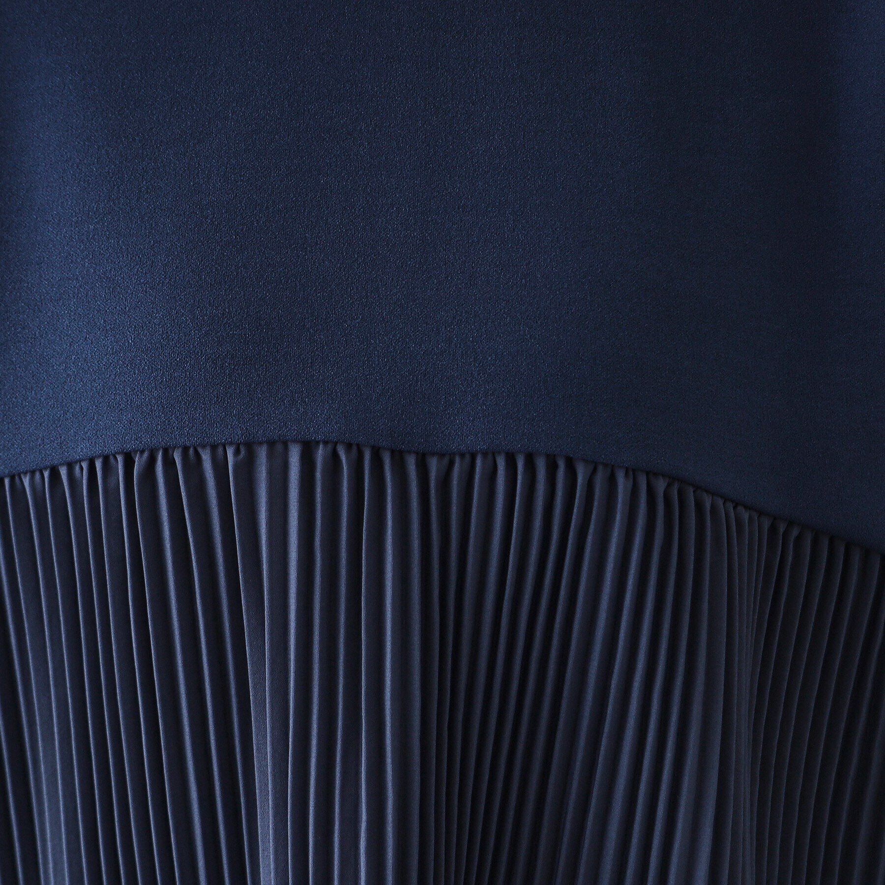 OPAQUE.CLIP「ブリーツドッキング デザイントップス【洗濯機洗い可】」|Tシャツ・カットソー|