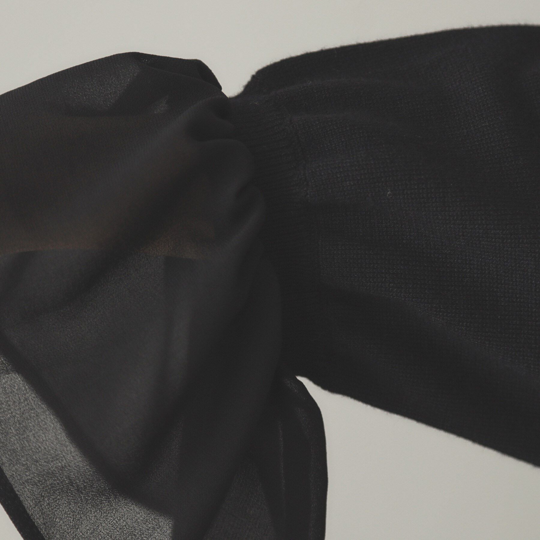 OPAQUE.CLIP「フレアスリーブニットワンピース【洗濯機洗い可】」|ワンピース|