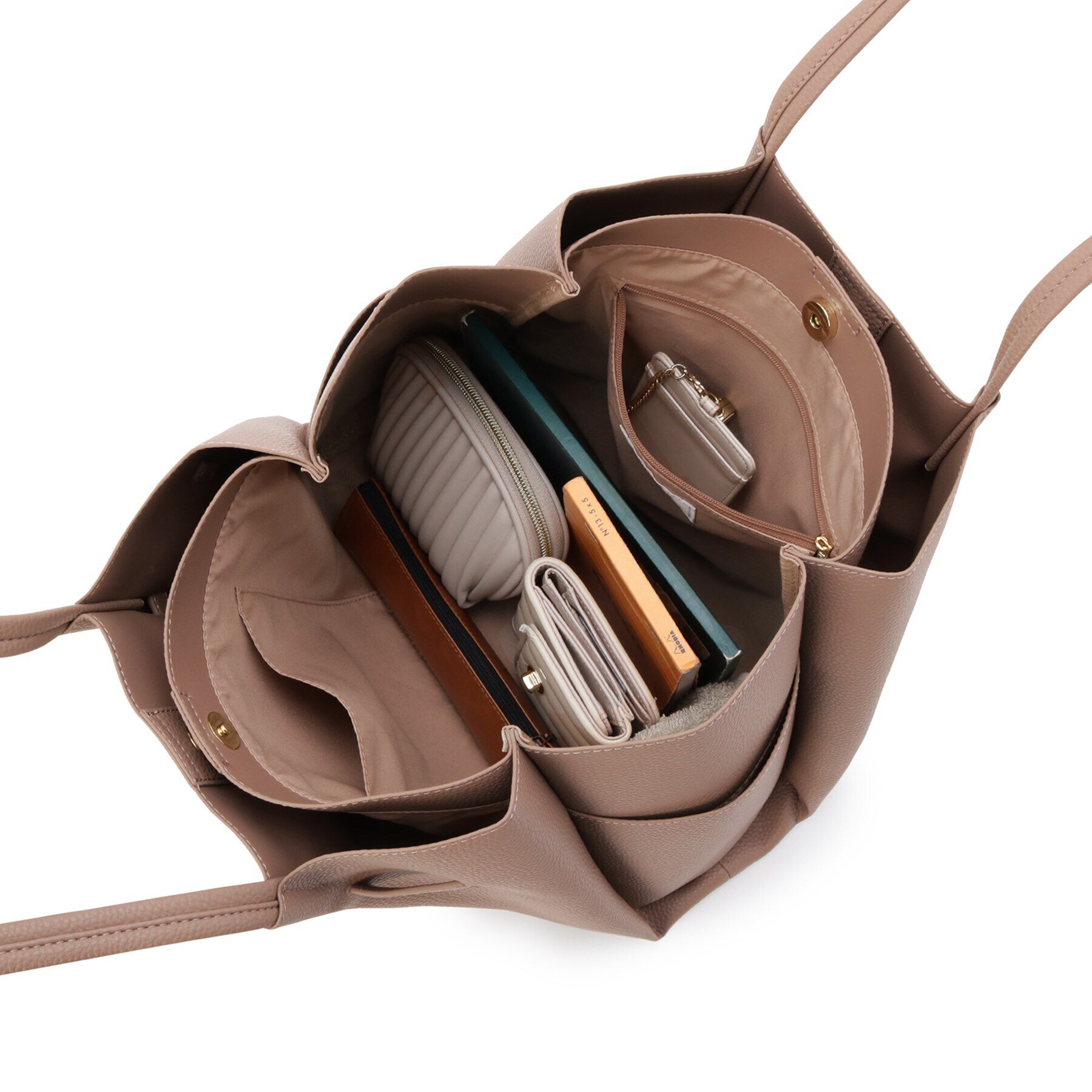 OPAQUE.CLIP「【軽量／A4サイズ対応／通勤対応】フロントベルトデザイントートバッグ」|トートバッグ|