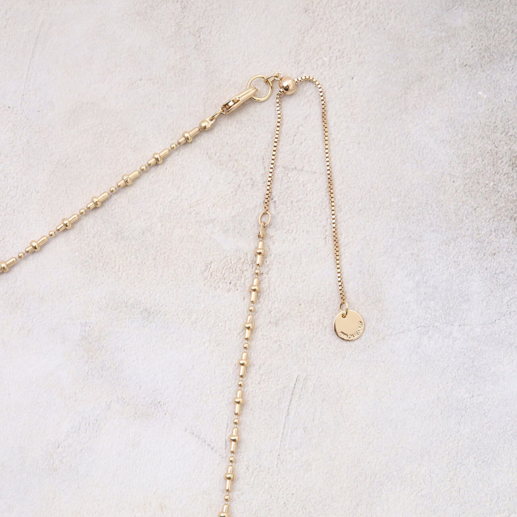 OPAQUE.CLIP「スライドチェーンネックレス」|ネックレス|